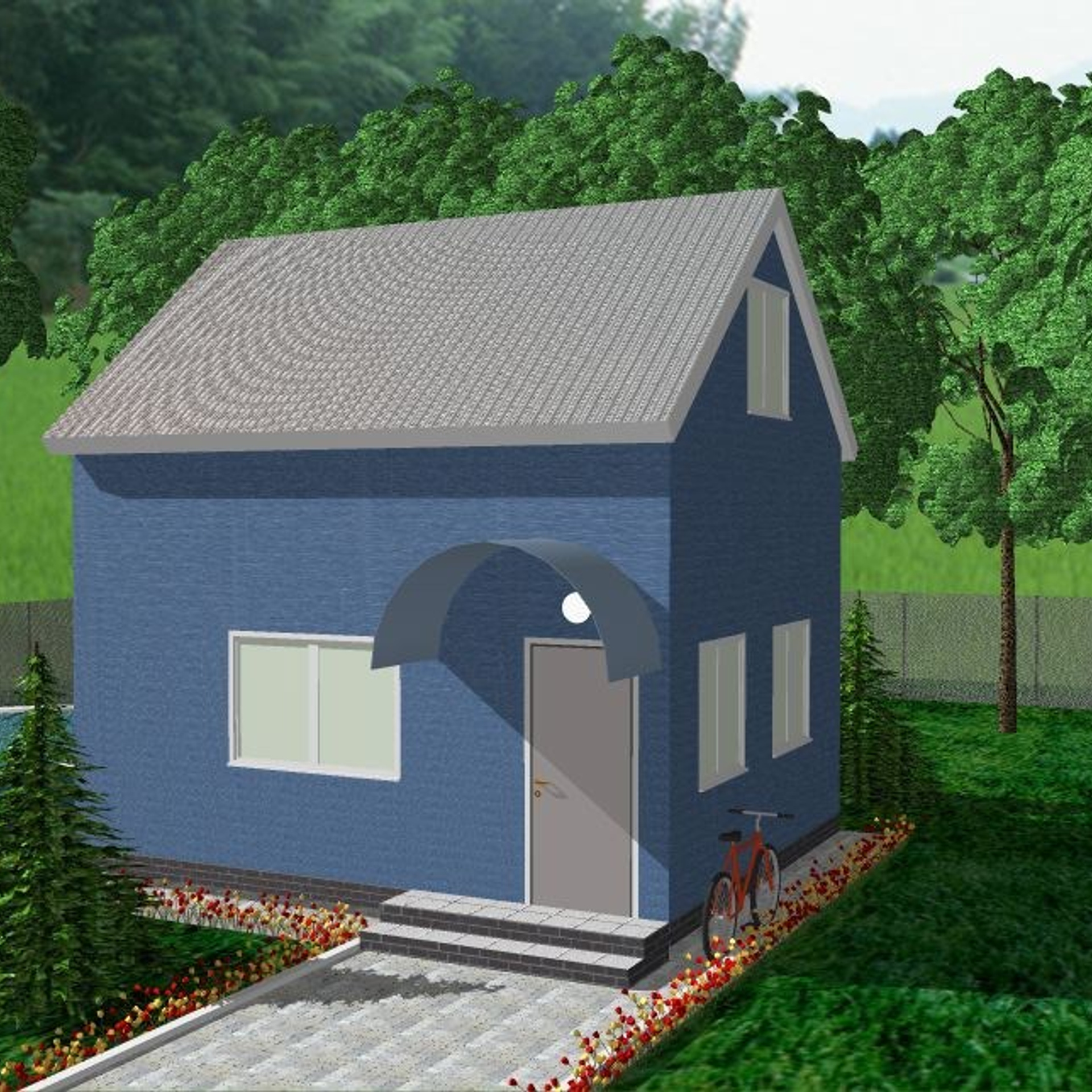 Проект «Синичка» (45 м²)