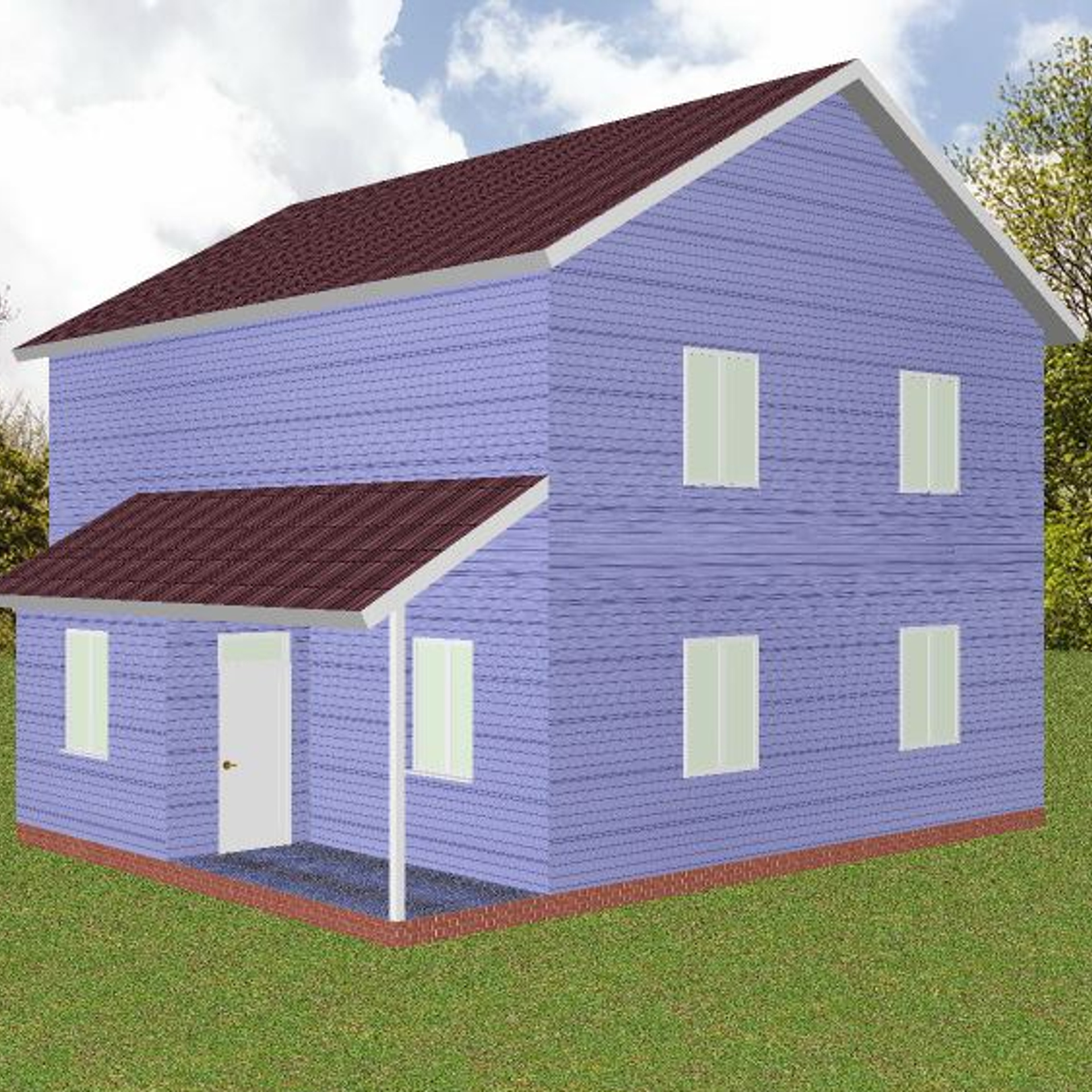 Проект «Журавль» (200 м²)