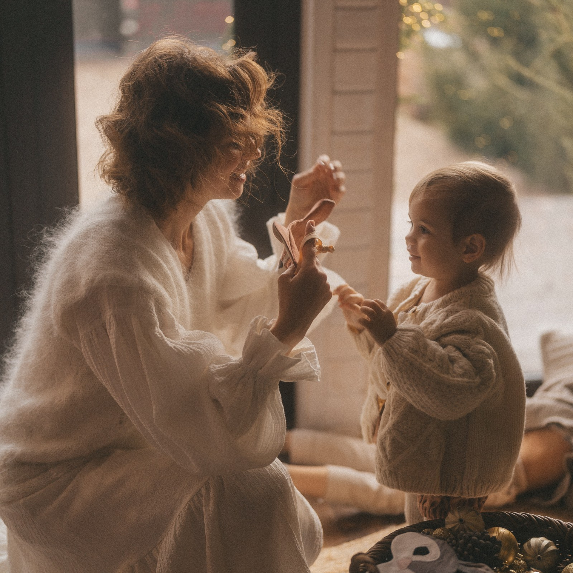 Новогодняя, семейная фотосессия в доме Элли г. Пушкино