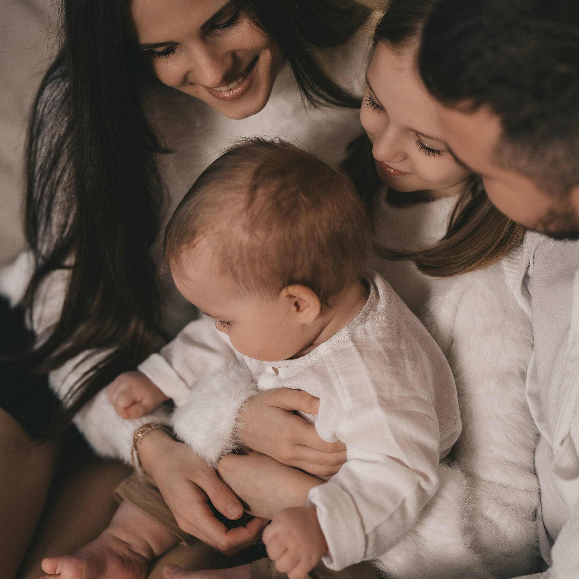 Новогодняя, семейная