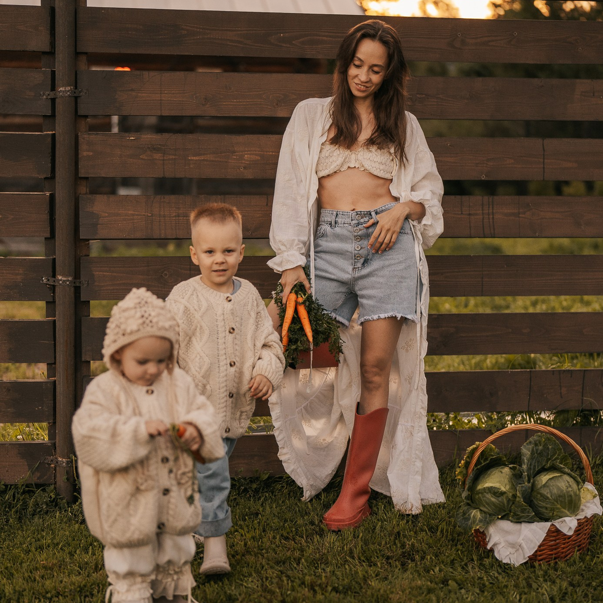 Семейная на закате