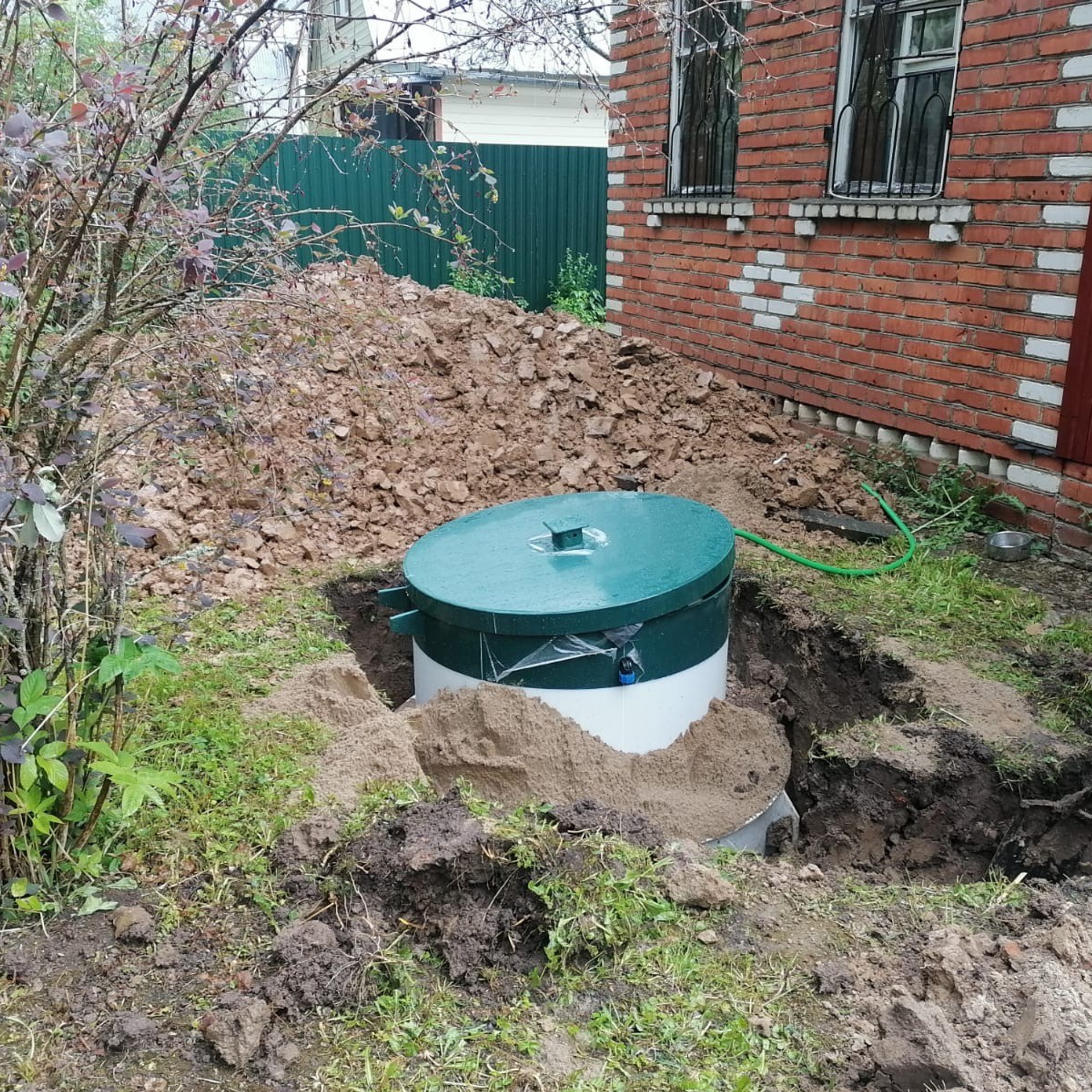 Септик и канализация для частного дома и дачи в Москве — заказать услугу