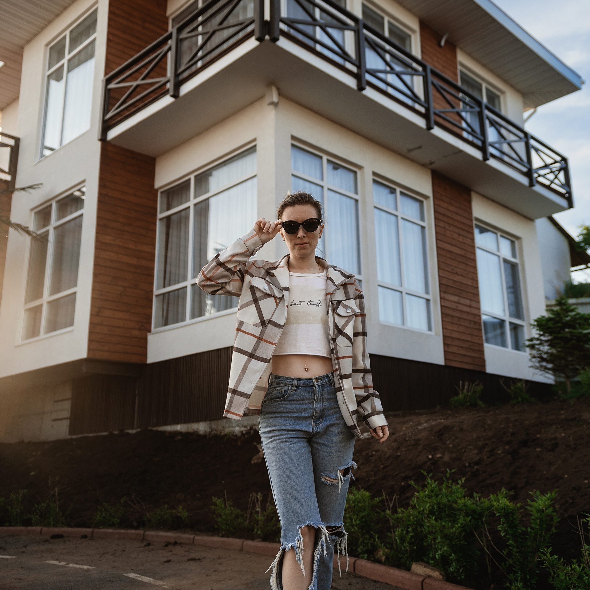 Вечернее солнце