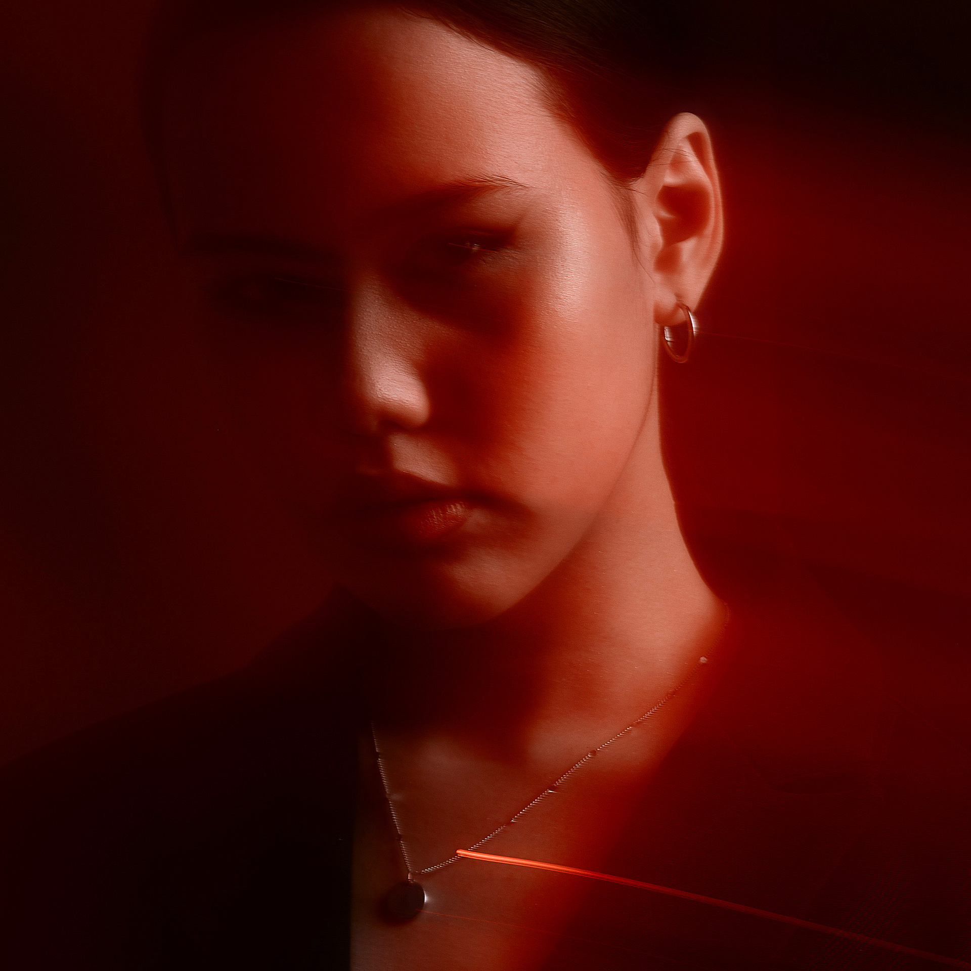 Дарья — практика по студийному свету