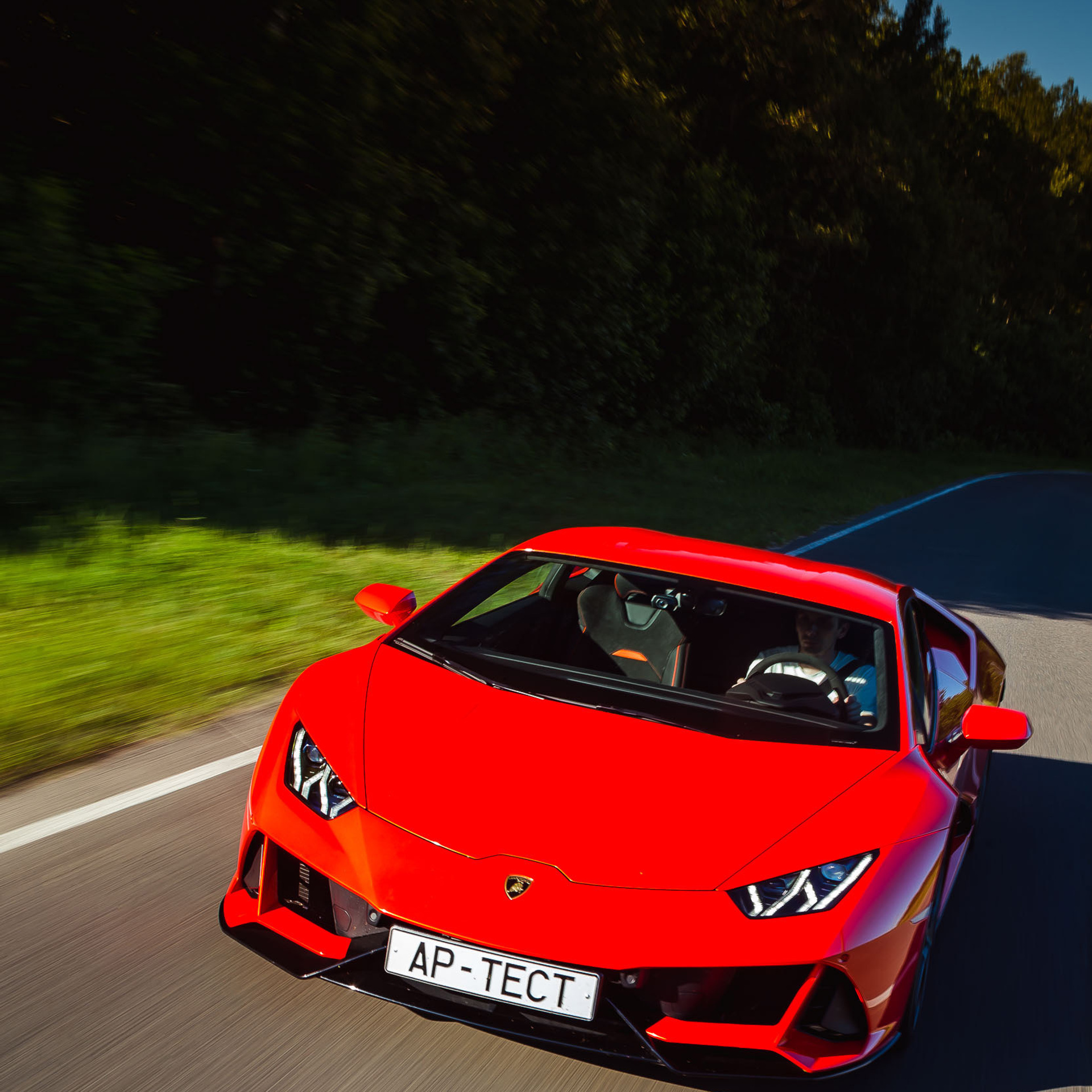 Lamborghini Huracan Evo. Фотограф Дмитрий Питерский