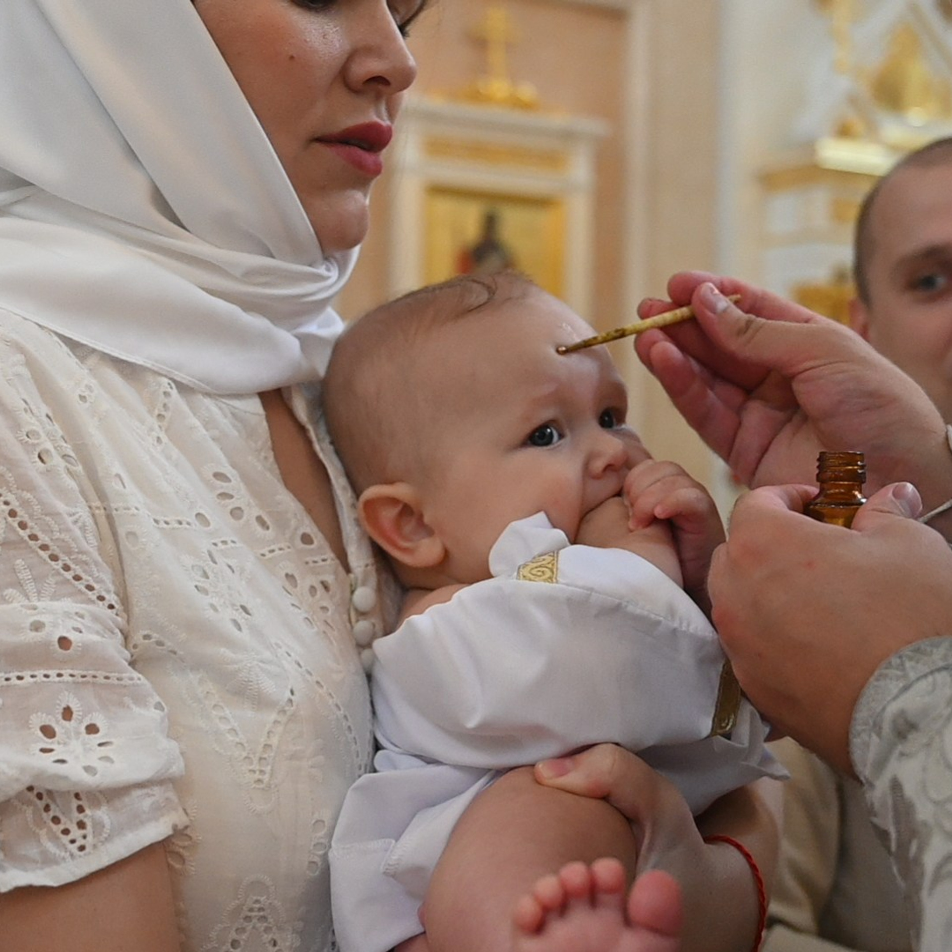 Собор Святой Екатерины. Крещение Симеона