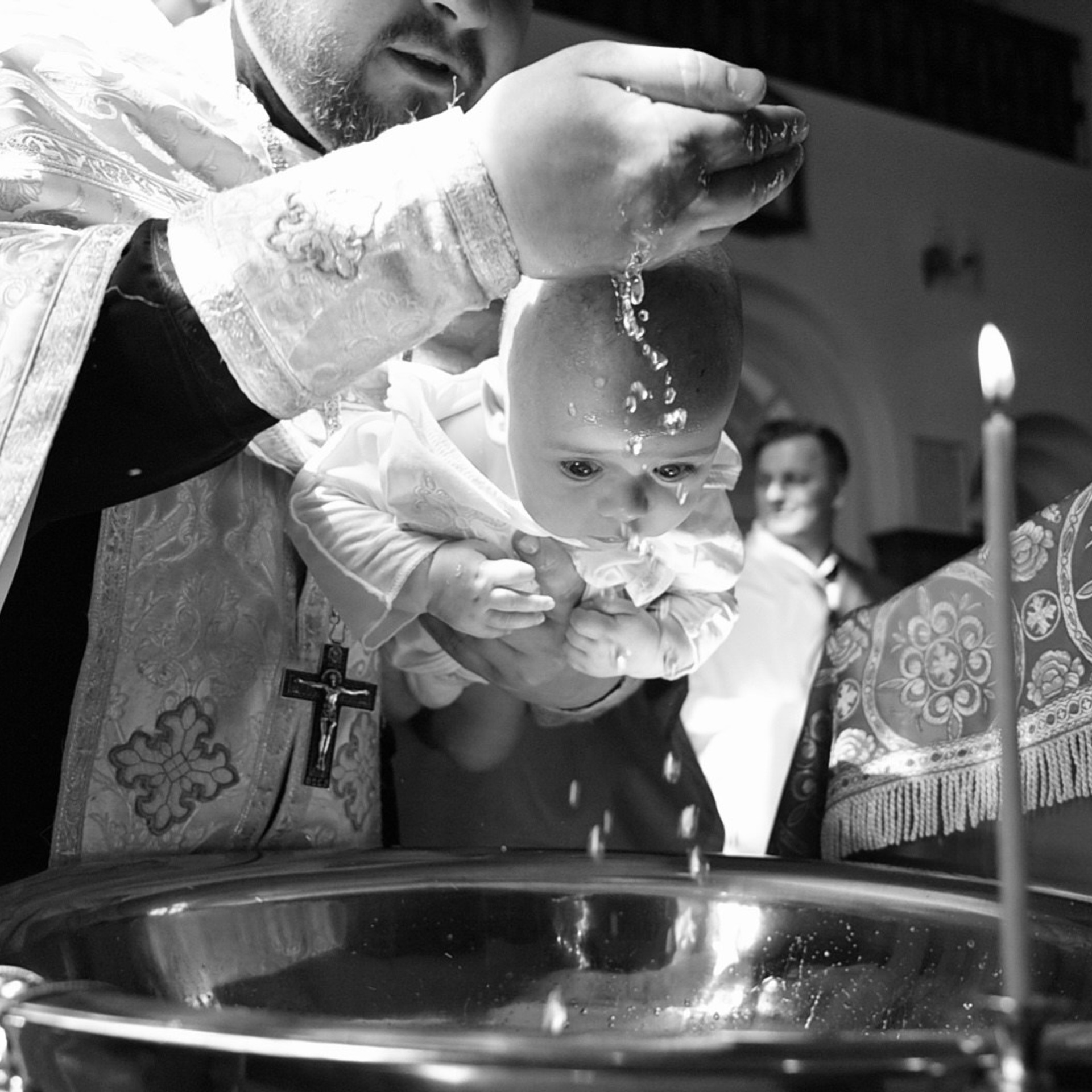 Крещение Александра. Храм Георгия Победоносца