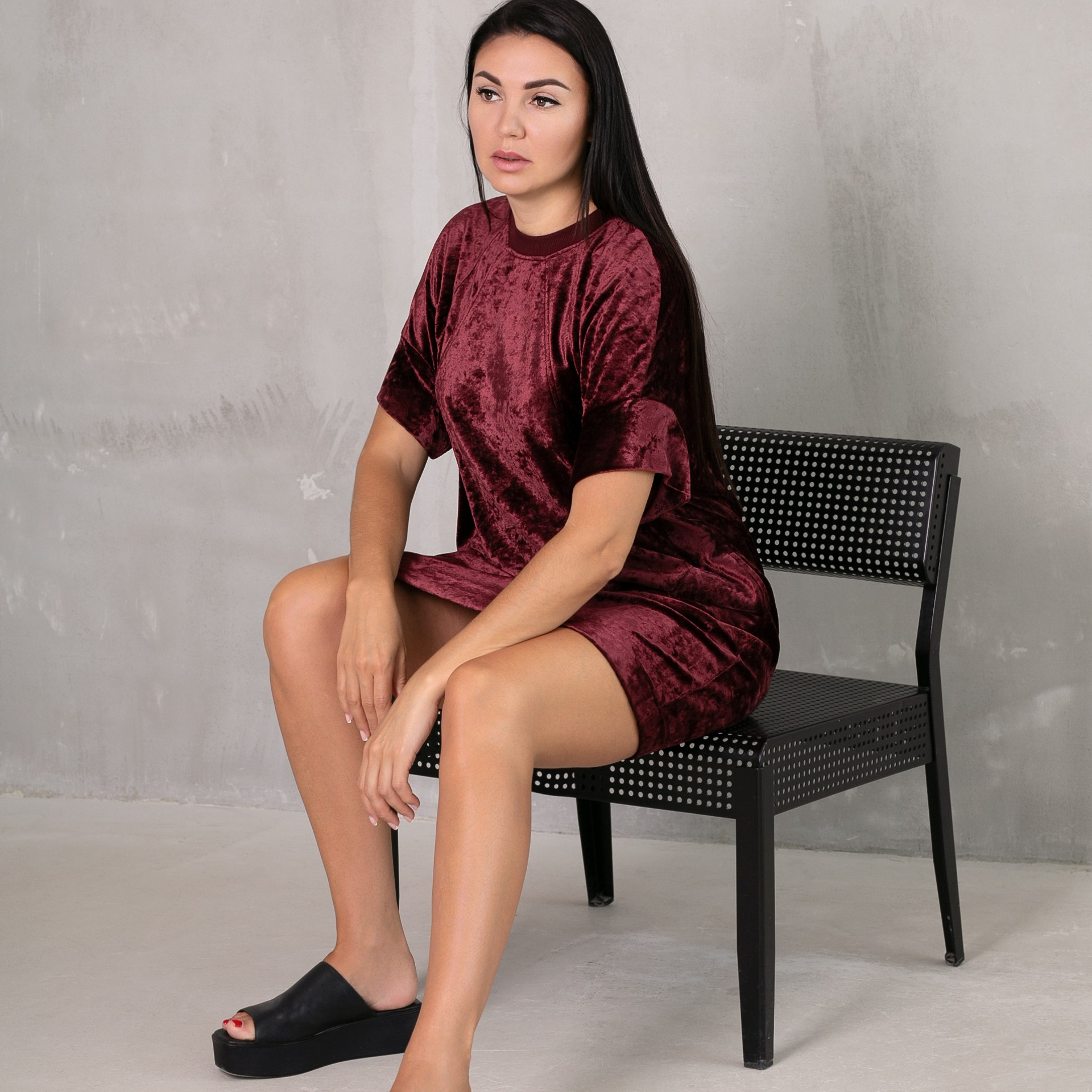 Платье MARSALA 1539 T. PIKANTO-Бренд женской одежды