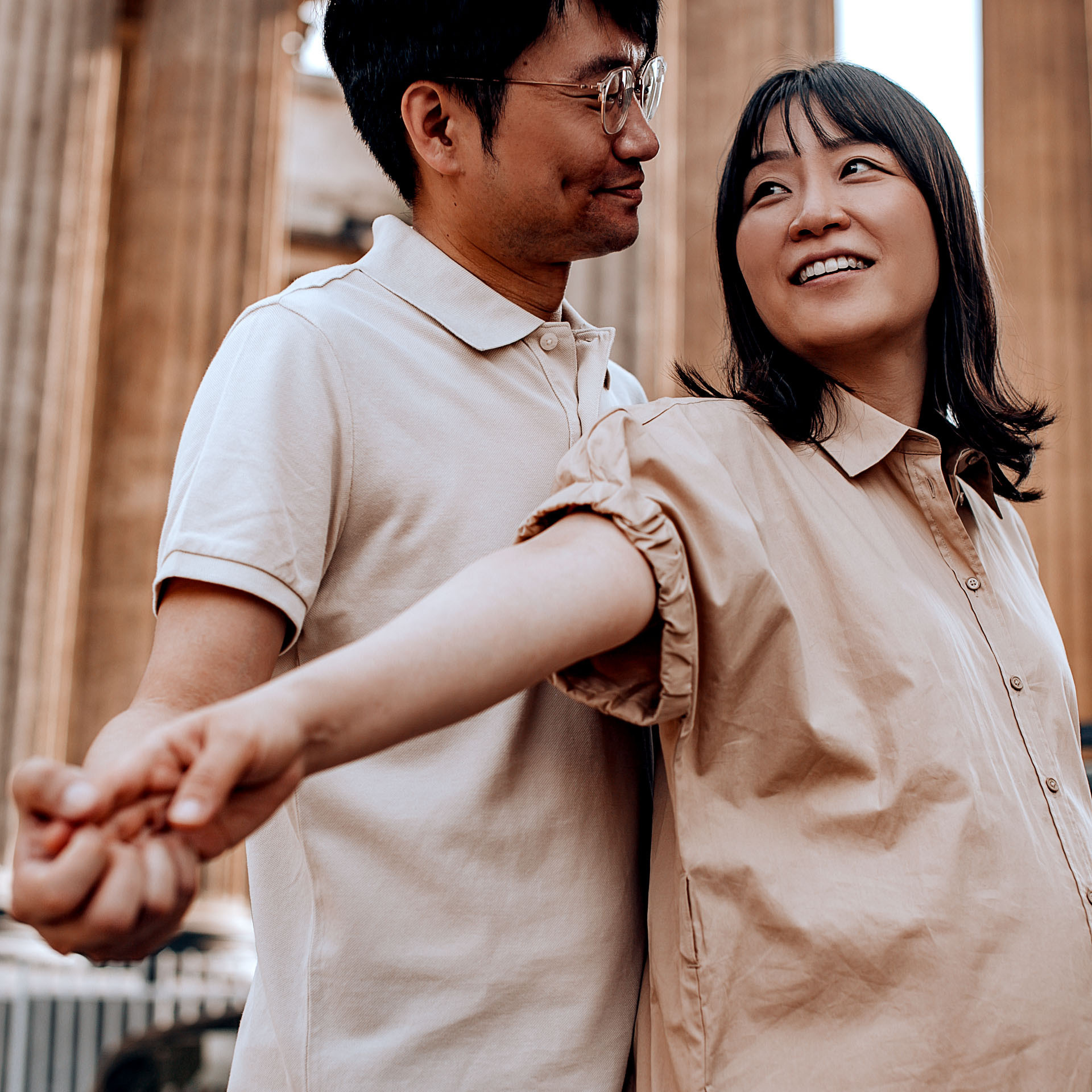 Миша и София (Прогулка по Санкт-Петербургу)