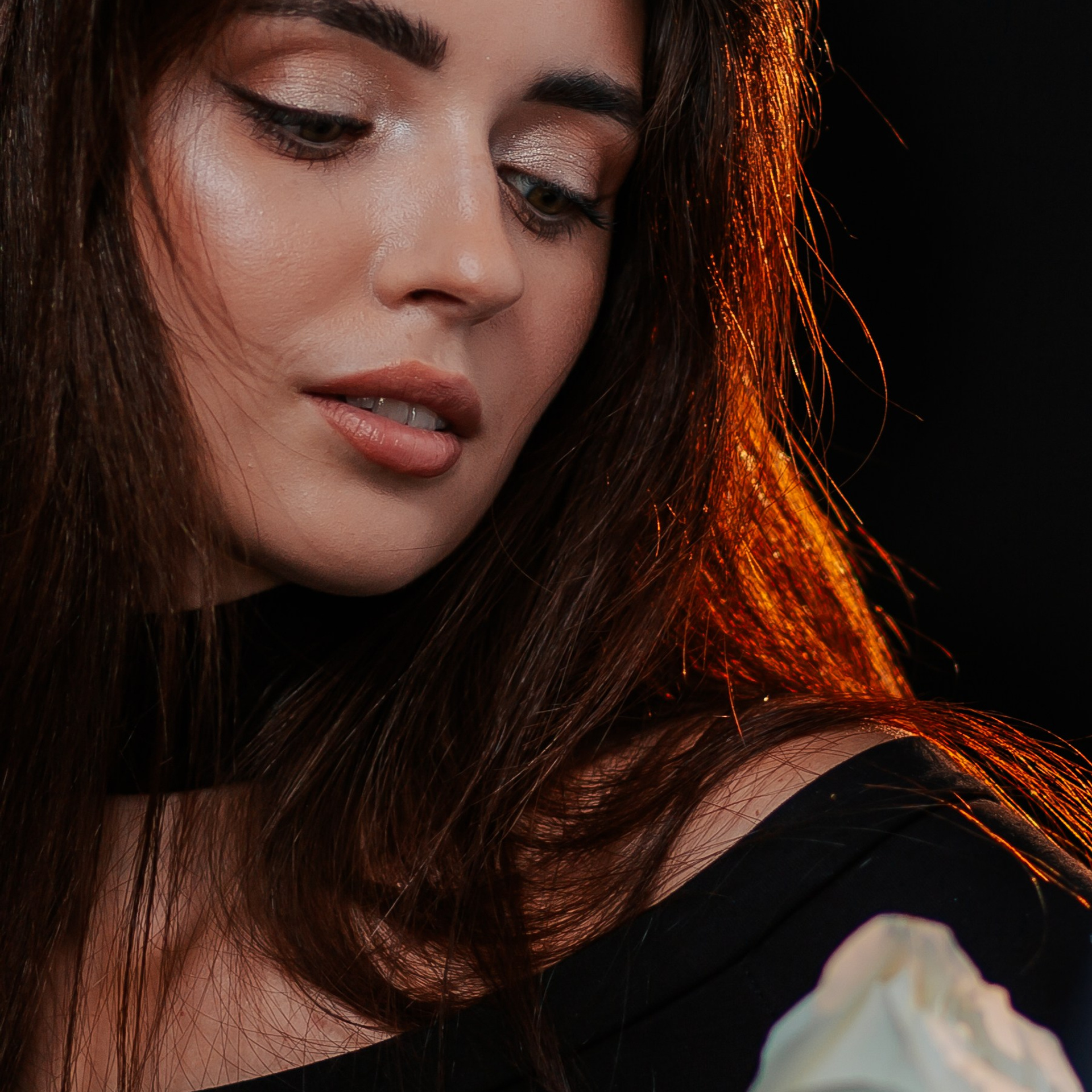 Обратная сторона красивого кадра