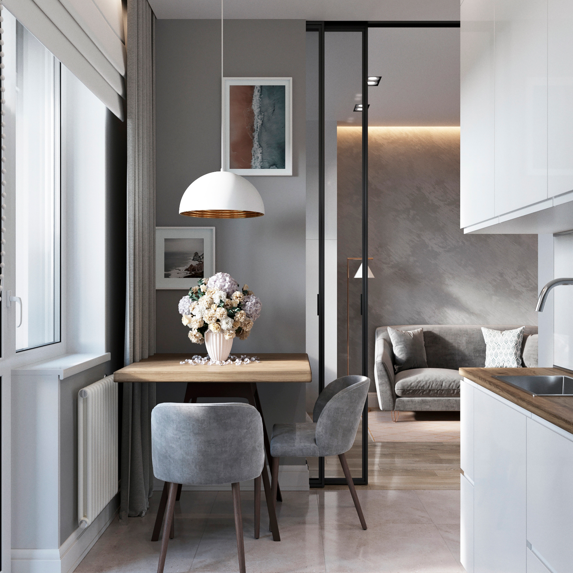 Квартира 38 кв.м. в ЖК Красногорский.