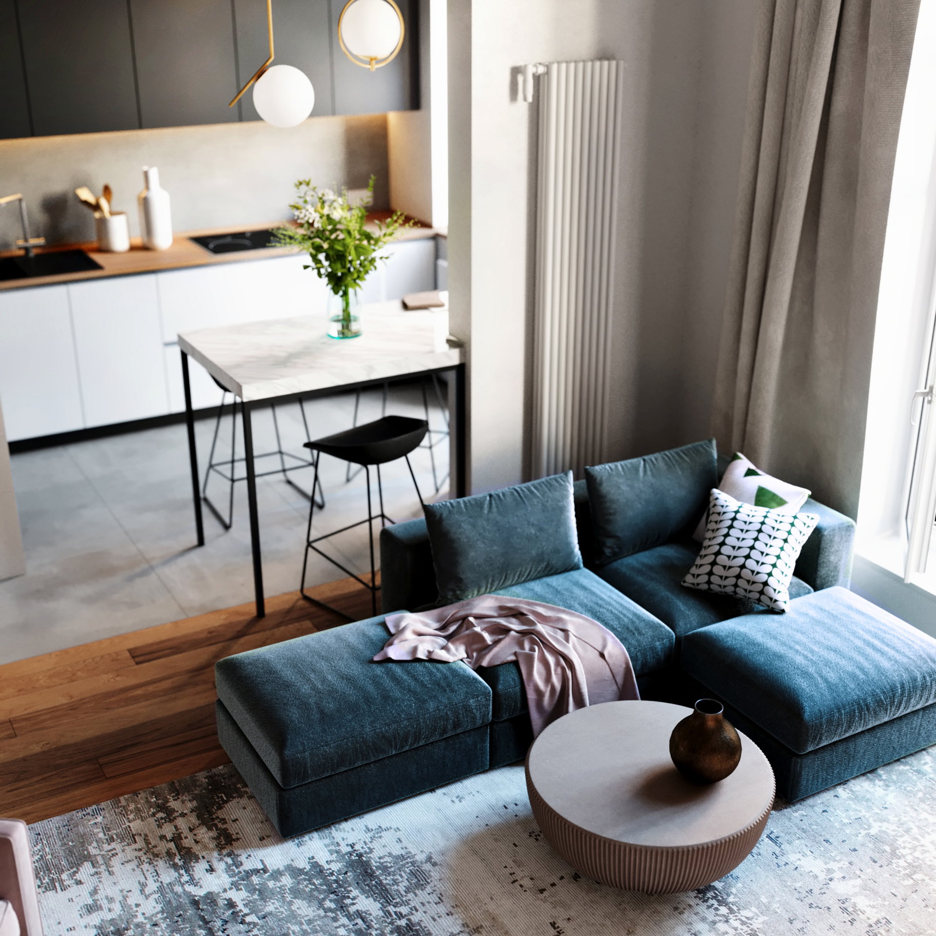 Лофт 48 кв.м. в ЖК Митино О2