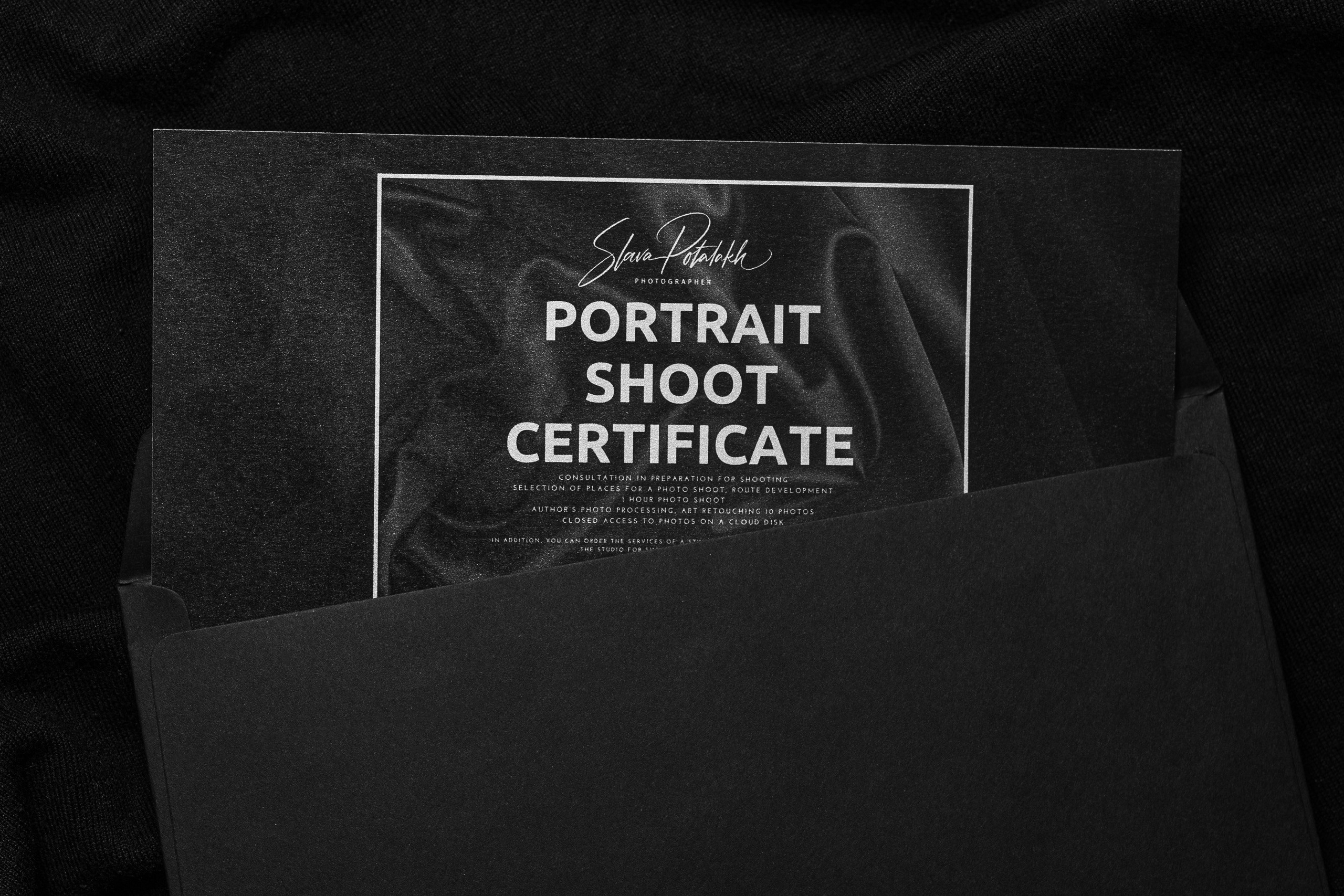 Services. Portrait photographer in Minsk Slava Potalakh