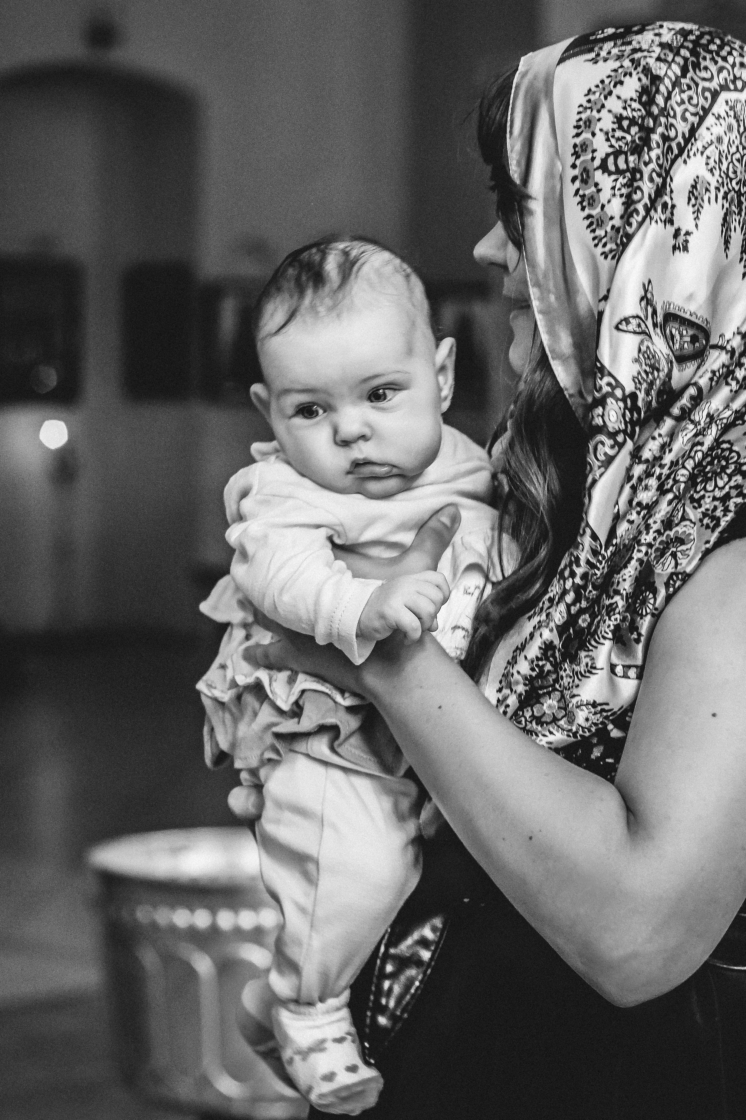 Крещение. Фотосессия беременности & материнства Коломна