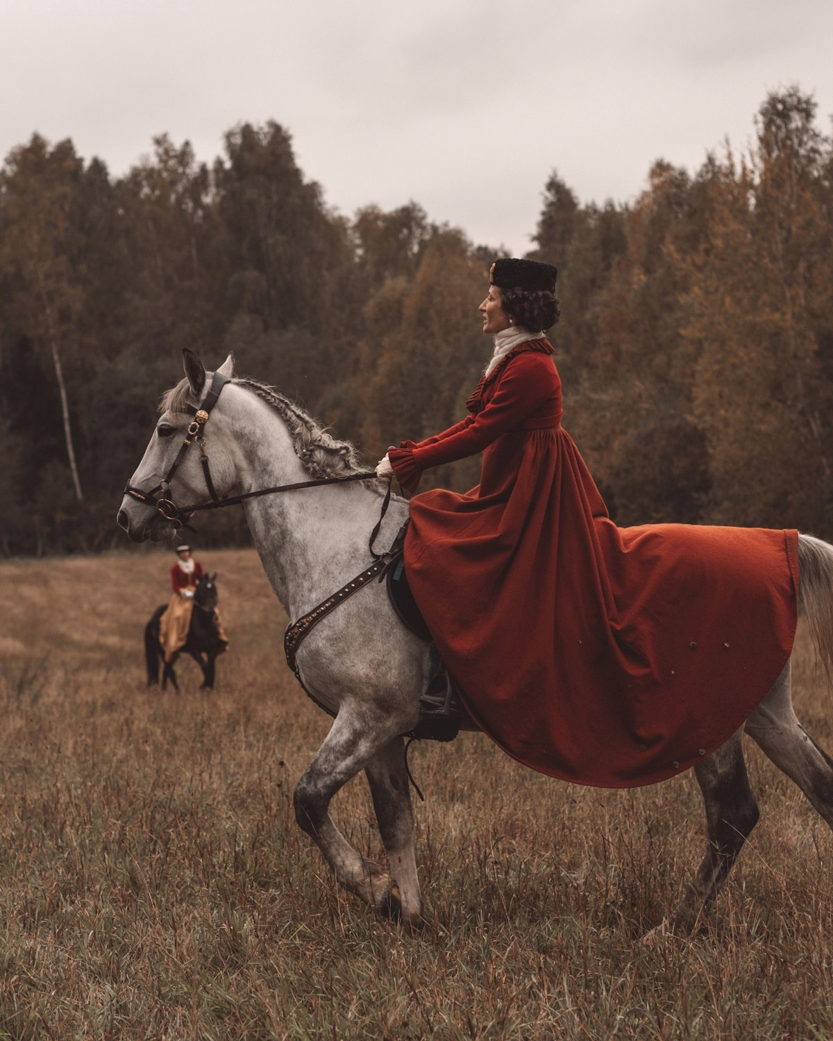 Съемка с лошадьми. Фотограф Александра Трухачёва
