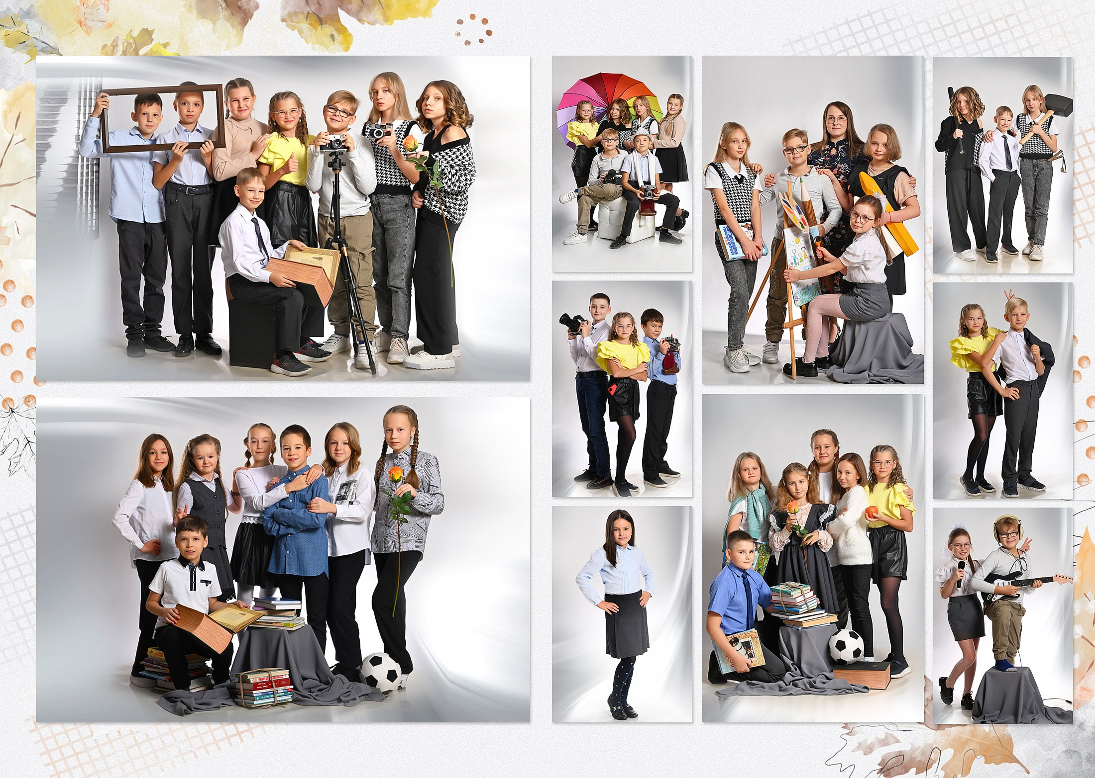 Дизайн «ОСЕННЯЯ АКВАРЕЛЬ». Sokolov studio | Сайт фотографа Евгения Соколова в Вологде