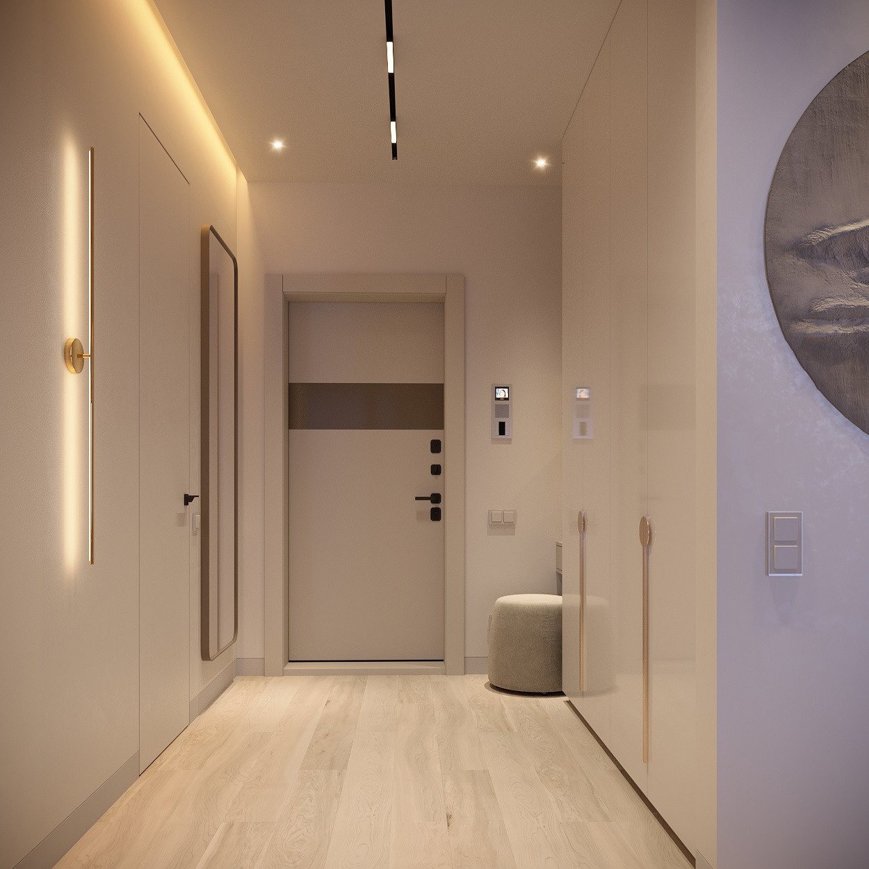 Квартира ЖК Графит 87-34 Игорь. Архитектурно-дизайнерское бюро ROOMS