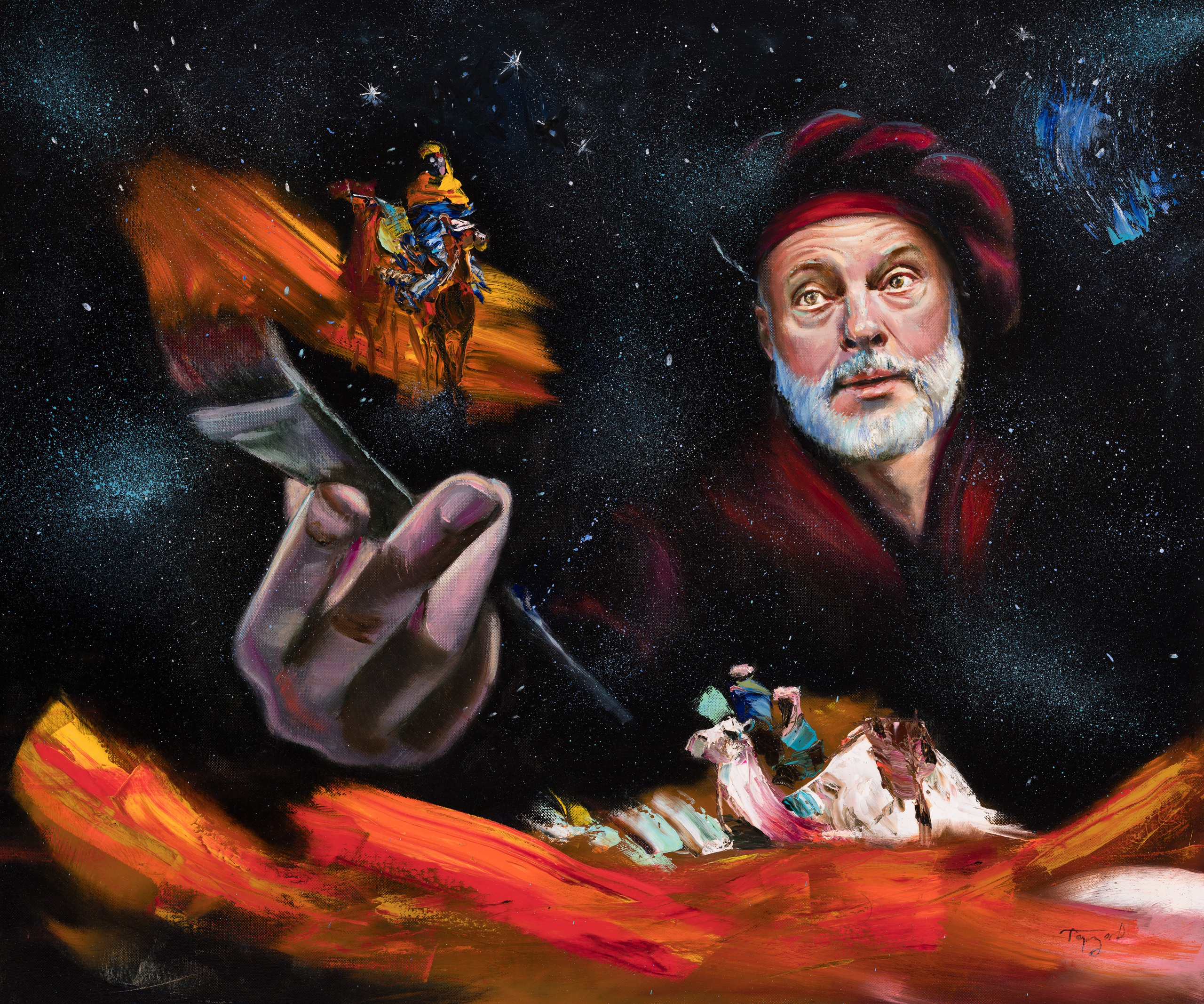 «Портрет художника Валерия Блохина» - Сергей Глушко (Тарзан)