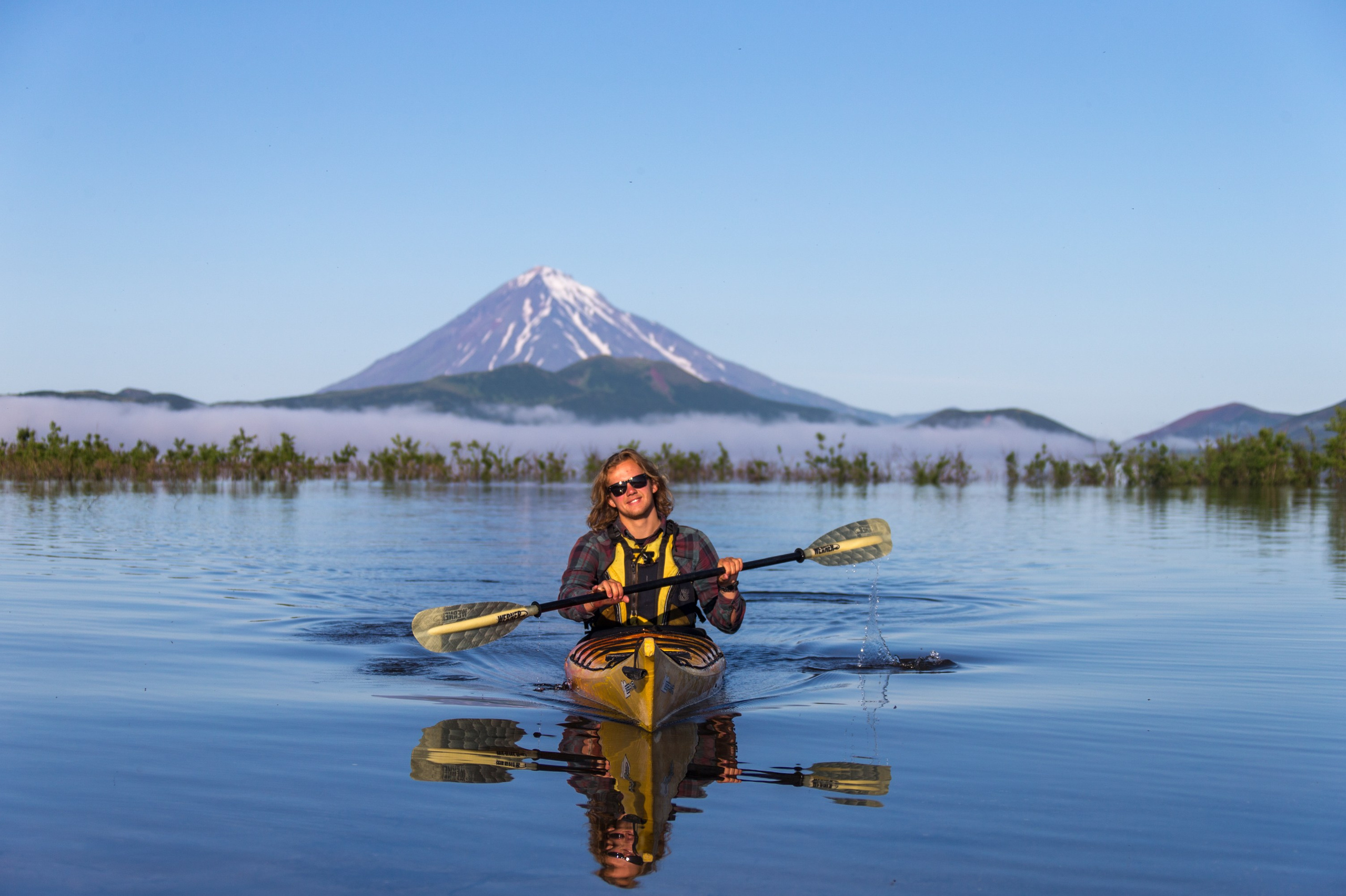 Озеро Толмачева. Время Камчатки: чтобы найти свой путь, нужно скорость умножить на время