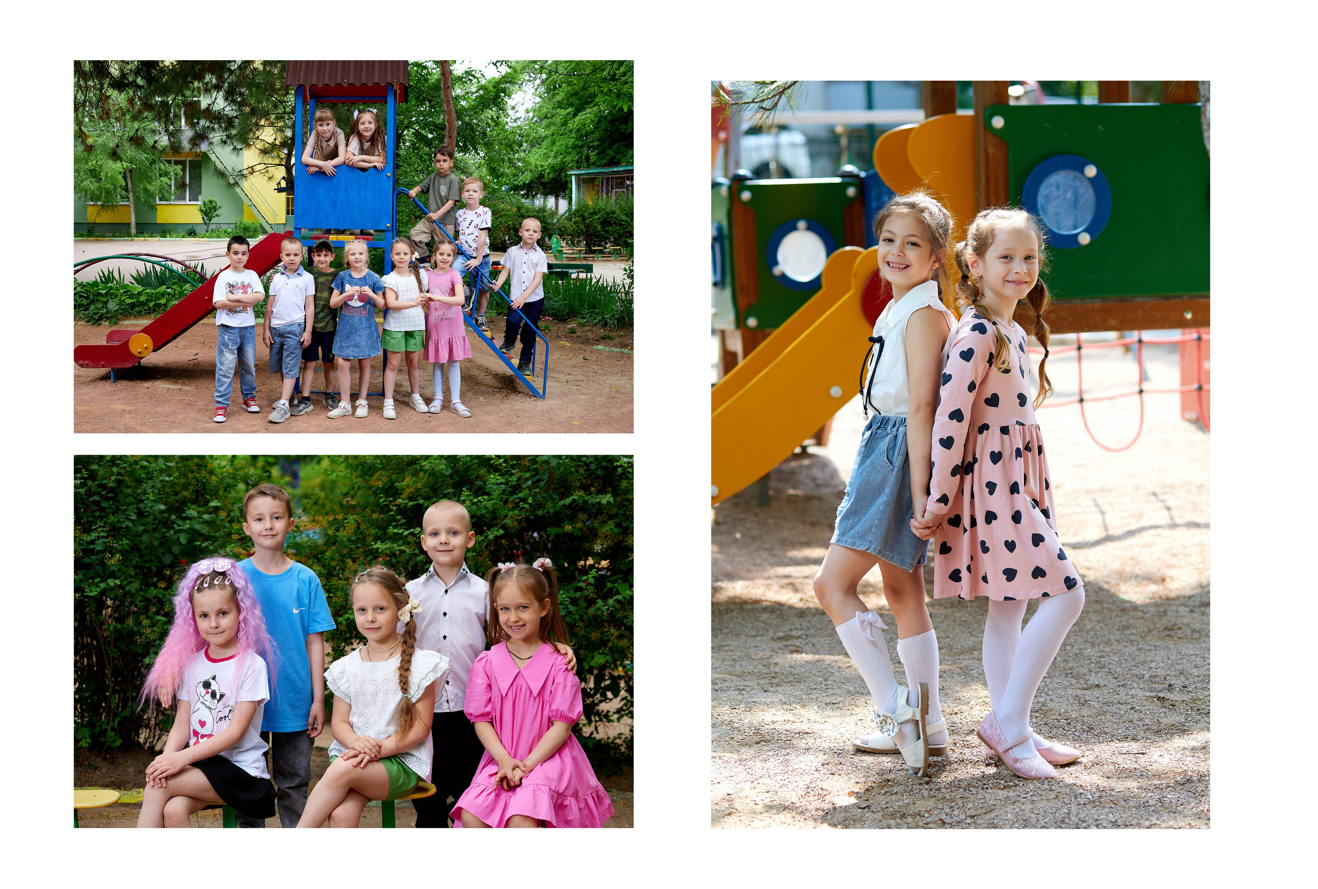 групповые фото выпускники детского сада фотосессия на улице