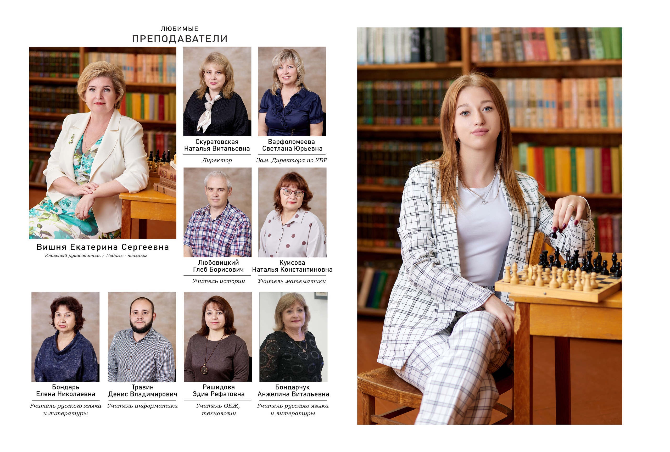 индивидуальные портреты выпускника 11 класса