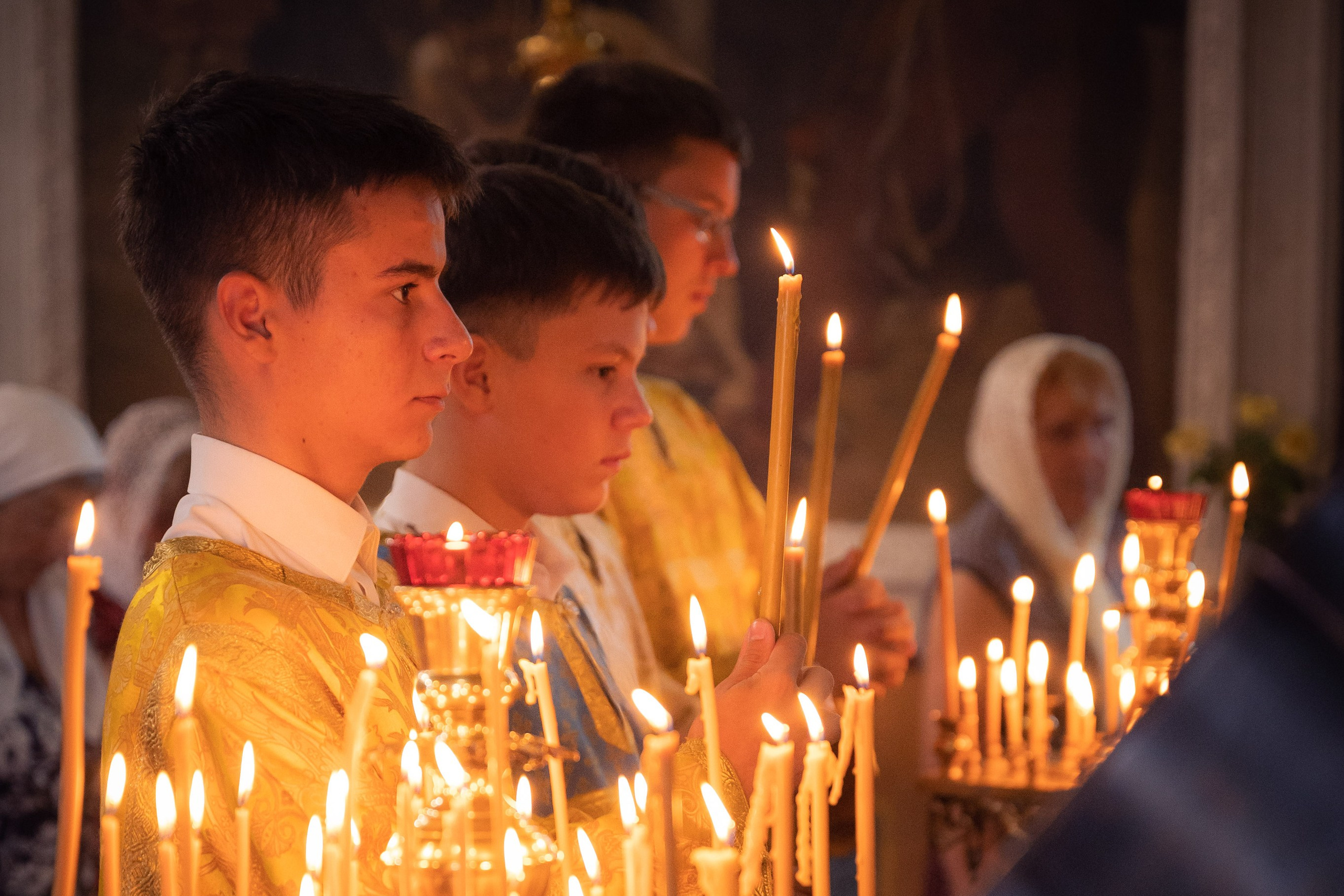 СЪЕМКИ — 2024. Антон и Татьяна Денисенко — В храме