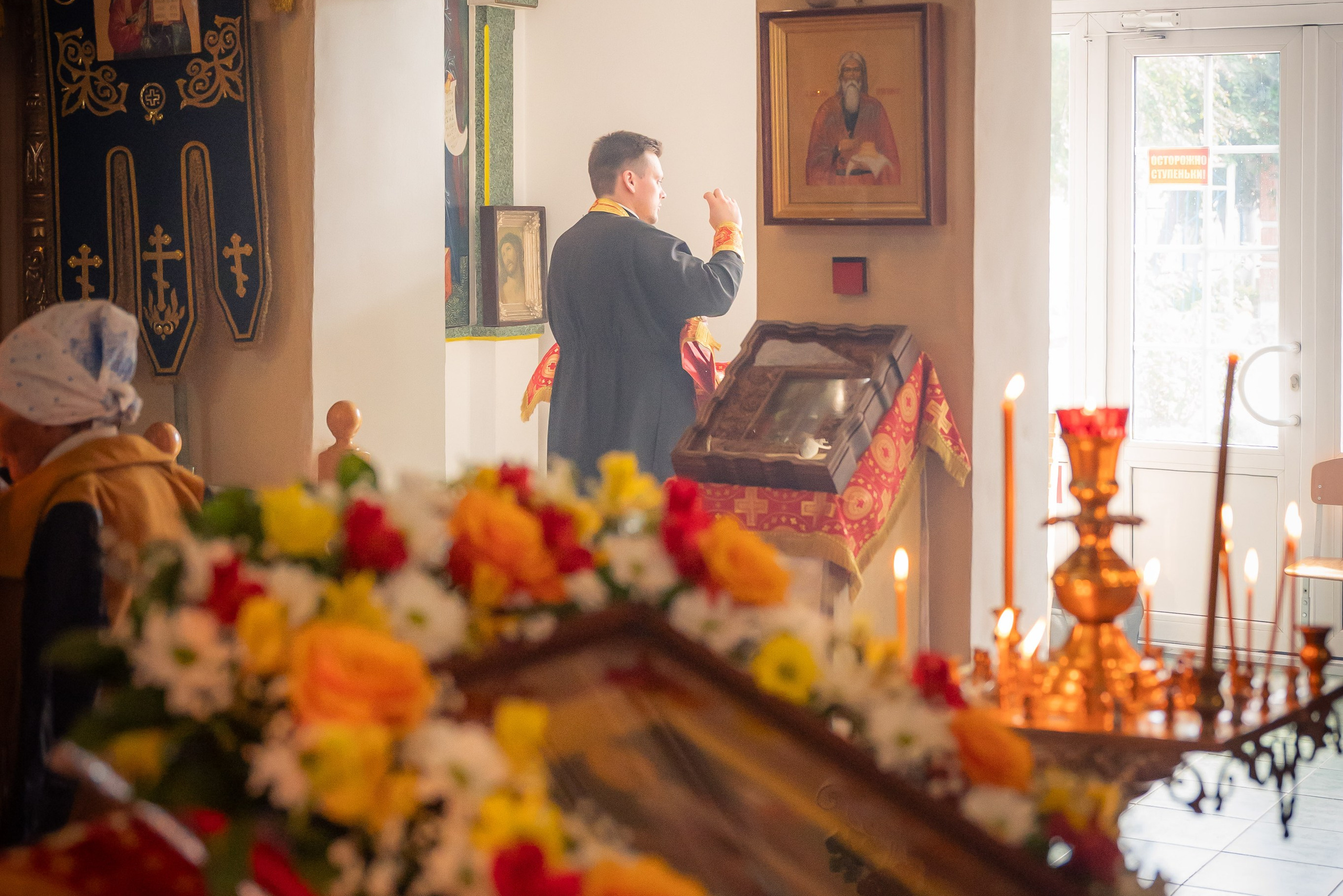 СЪЕМКИ — 2024. Антон и Татьяна Денисенко — В храме