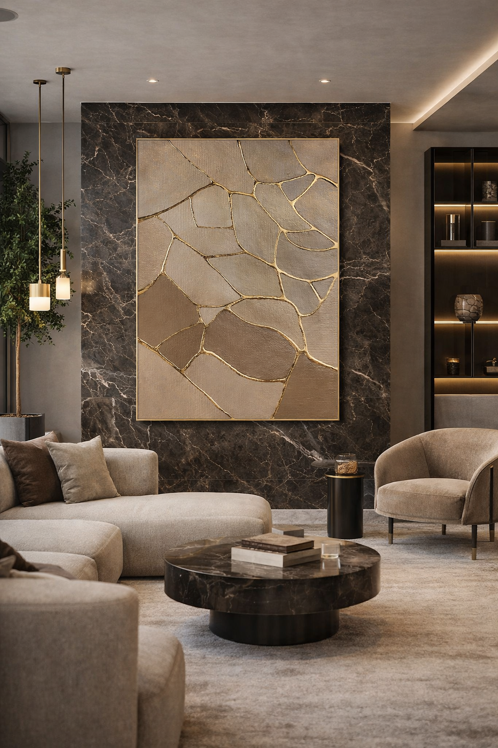 Авторская абстрактная картина в интерьере, современное искусство, дизайнерский декор, уникальная художественная работа. Авторская абстрактная картина «Целостность» в интерьере, художественное полотно с гармоничной композицией, символизирующее единство и завершённость.Abstract artwork “Wholeness” in interior design, contemporary painting symbolizing unity, balance and completeness.