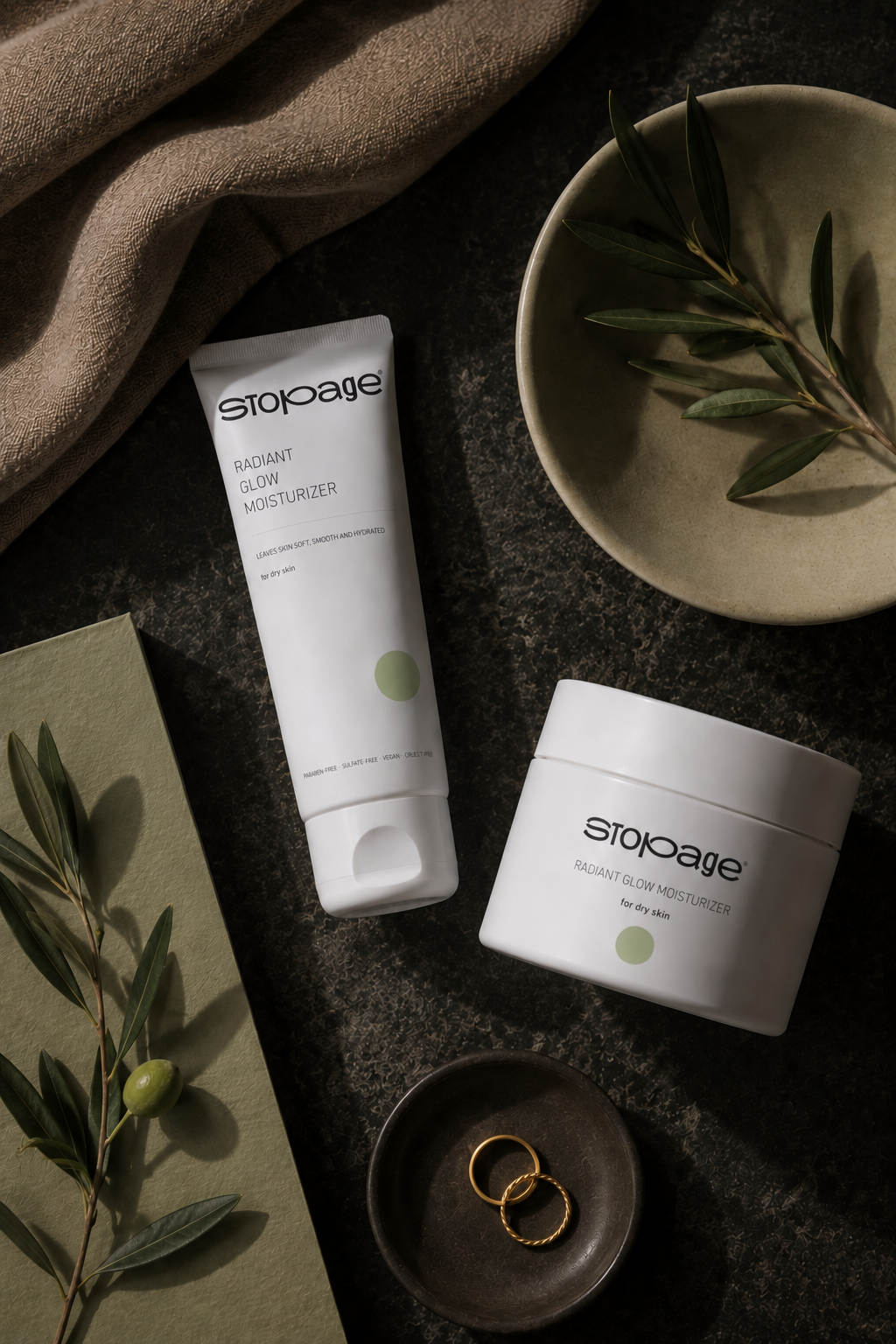 Antiage cosmetic concept. Aleksandra Bulgakova, packaging and identity