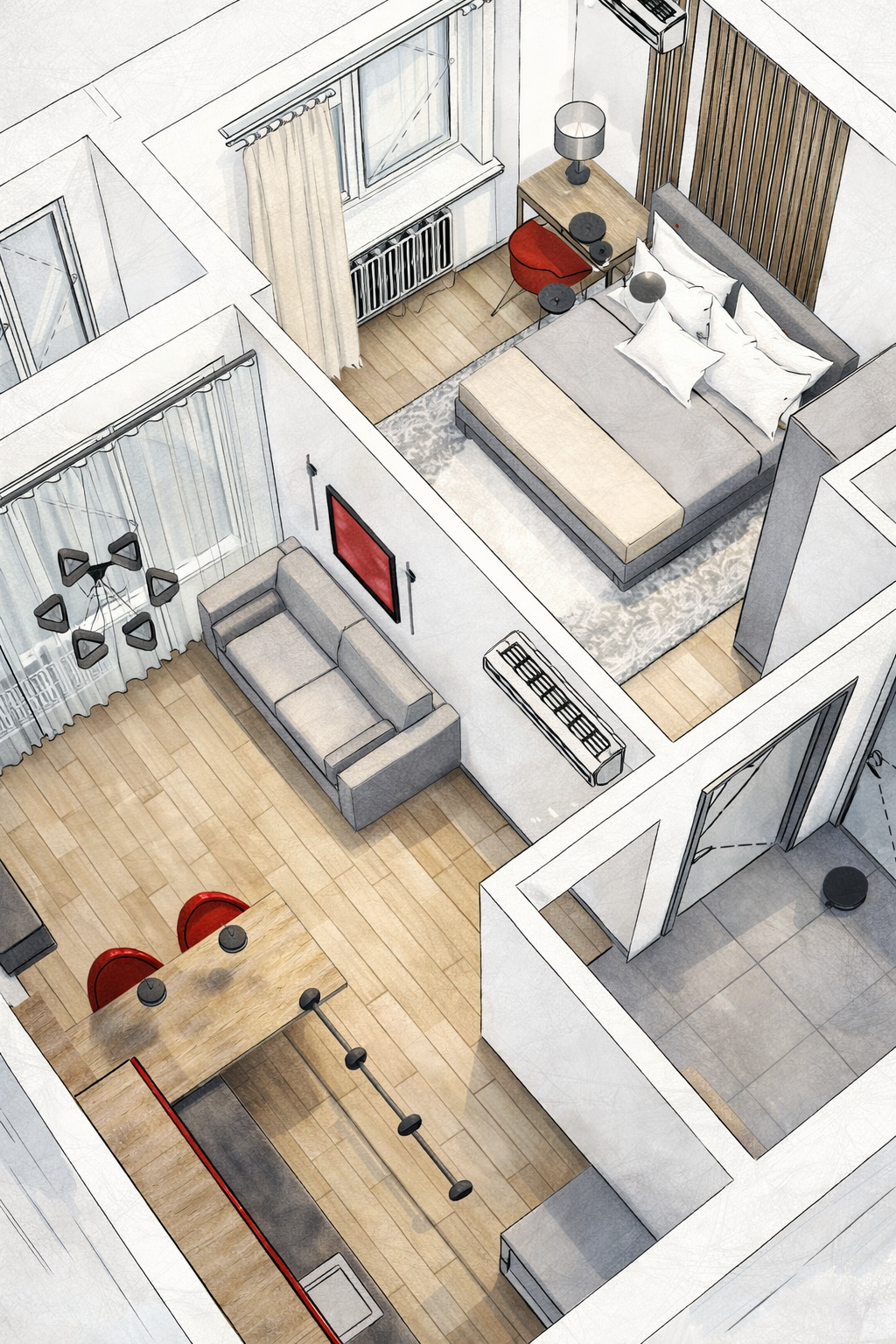 Экспресс дизайн-проект. Дизайнер интерьера в Ставрополе, Москве, Санкт-Петербурге Килина Мария