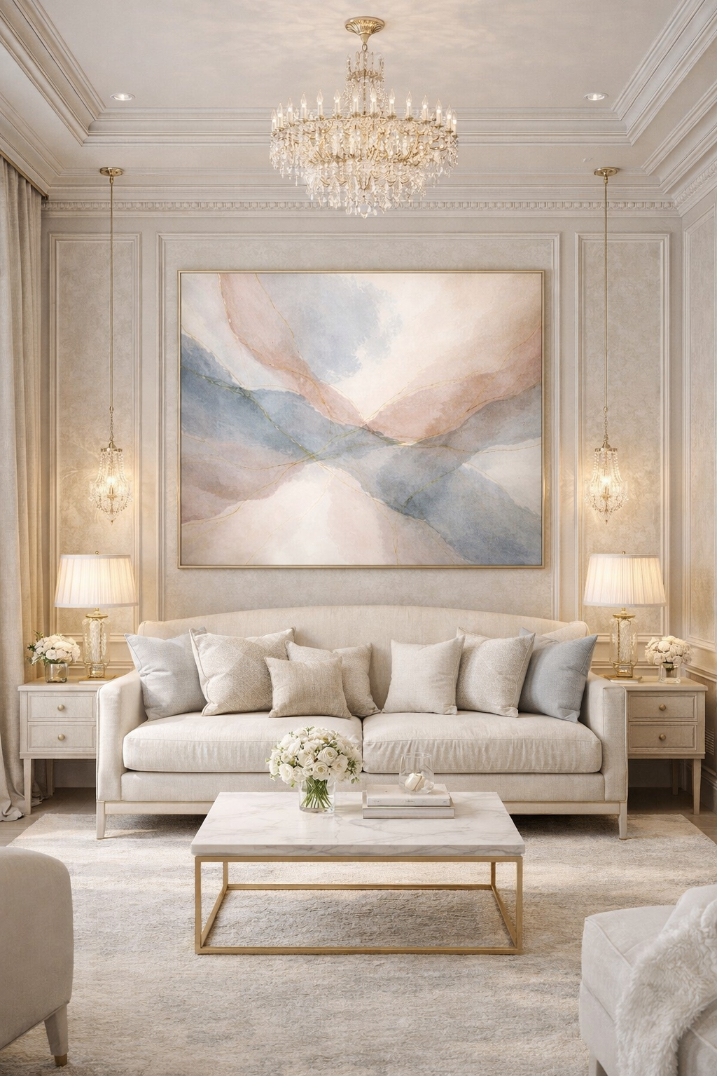 авторская картина ручной работыэксклюзивная интерьерная картинауникальная абстрактная живопись современный художник абстракция спокойная абстракция медитативная картина гармония и глубинаощущение воды и пространствадвижение и свет в абстракции