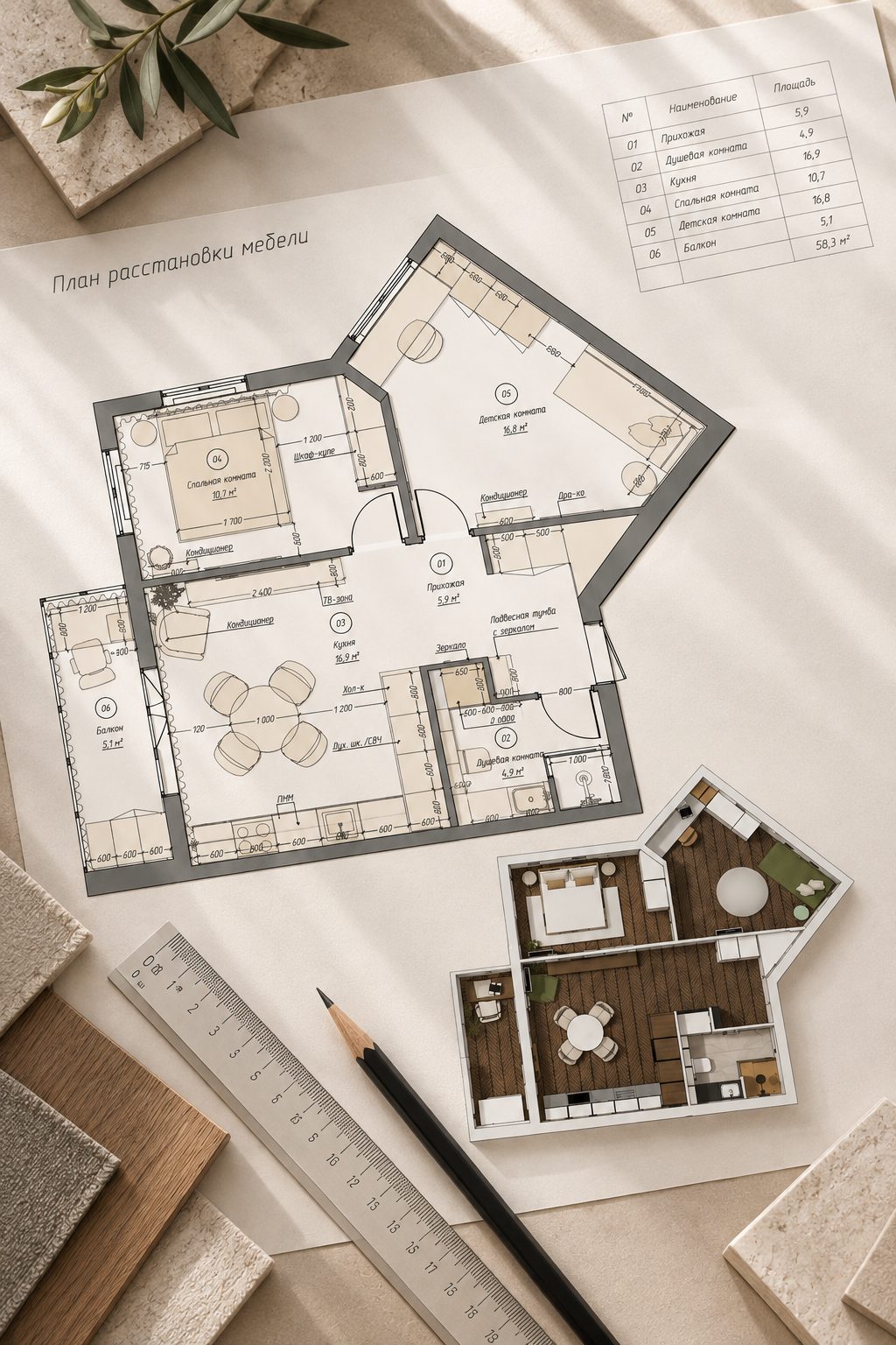 Стоимость услуг. LEBEDEVA&BAKINA|Architecture_Interior