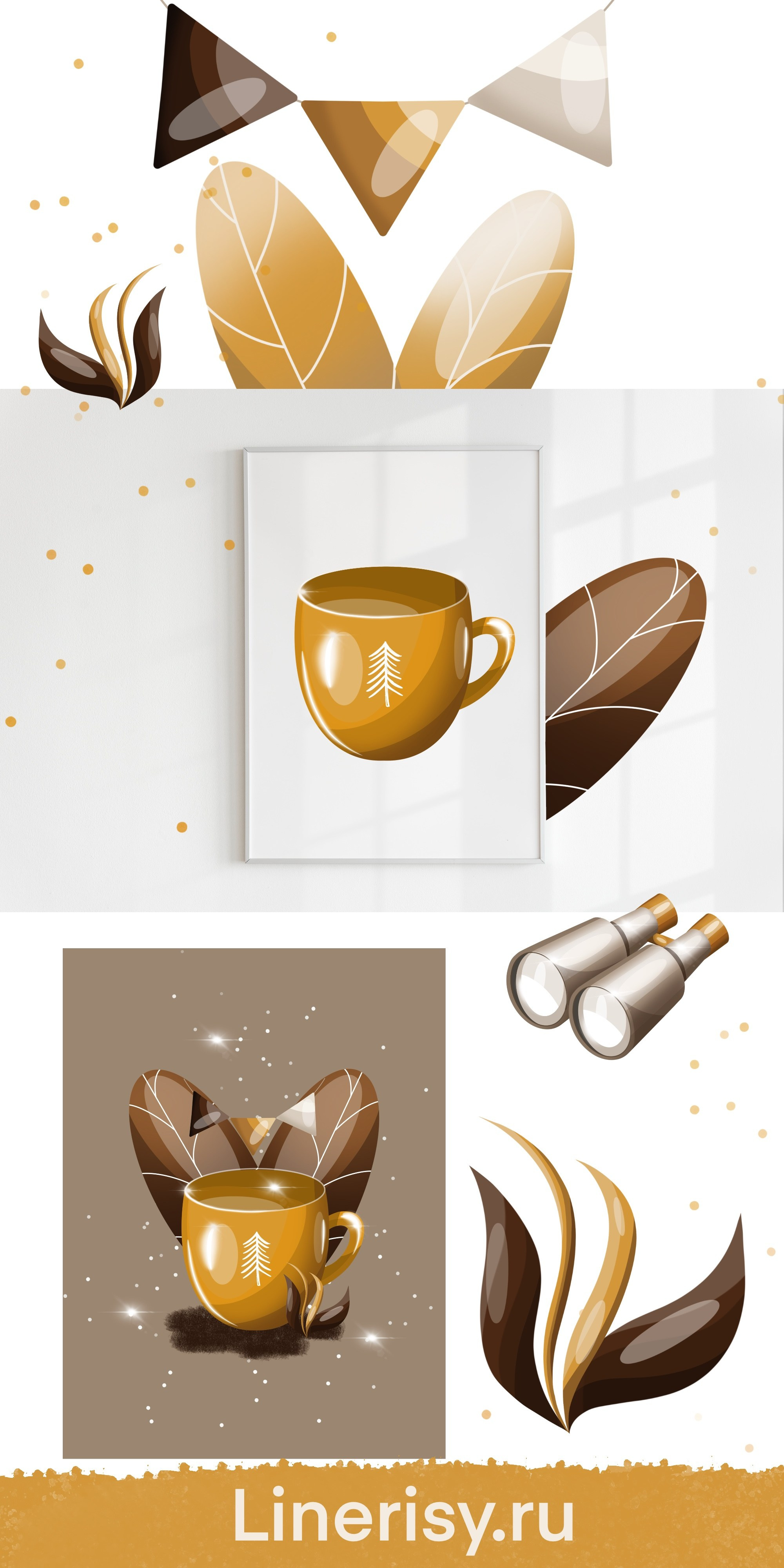 Pinterest. Художник-иллюстратор Евгения Бекренёва