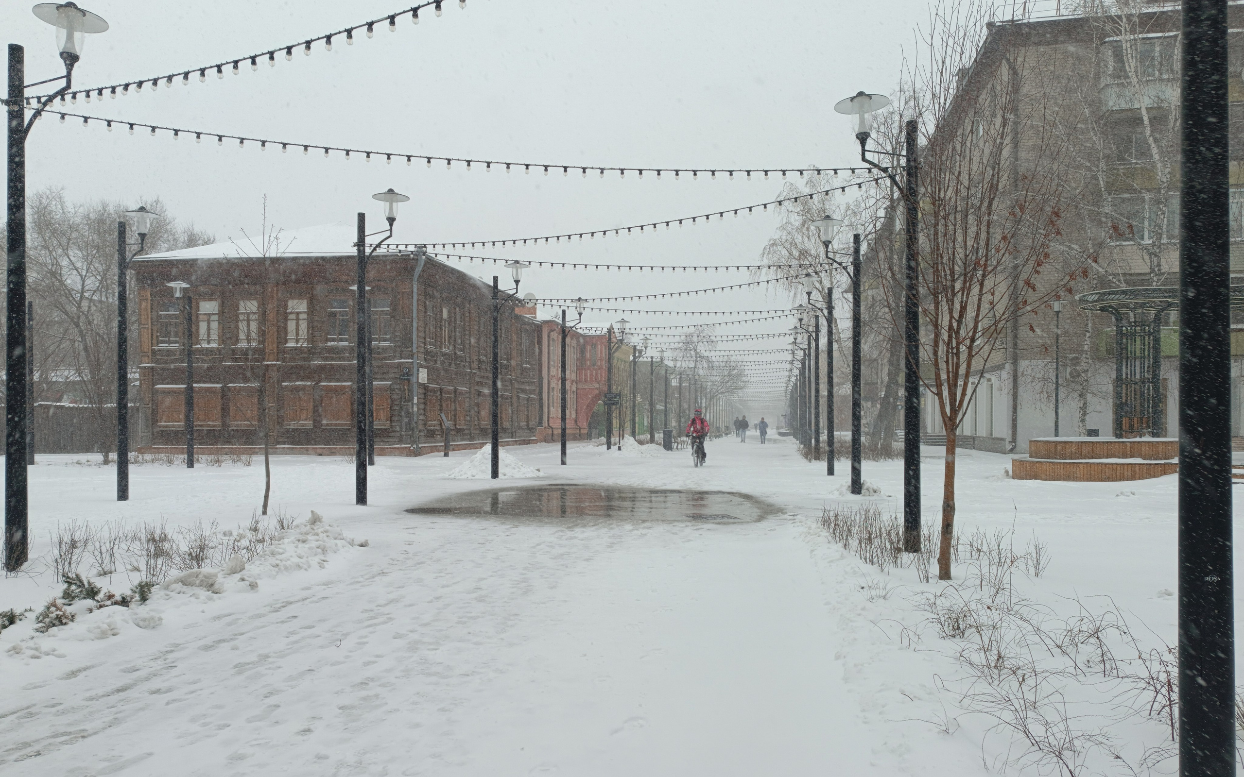 Прощальный реверанс тюменской зимы