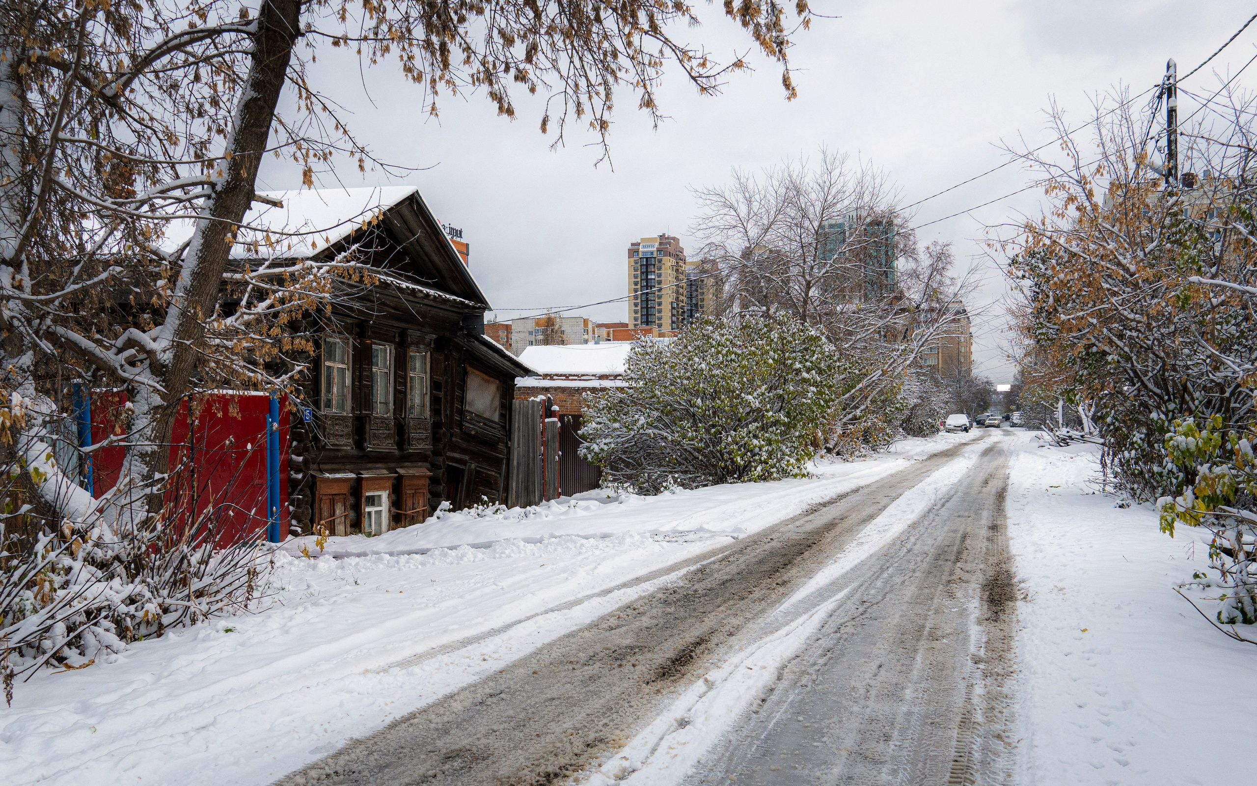 Первый снег Малого Городища
