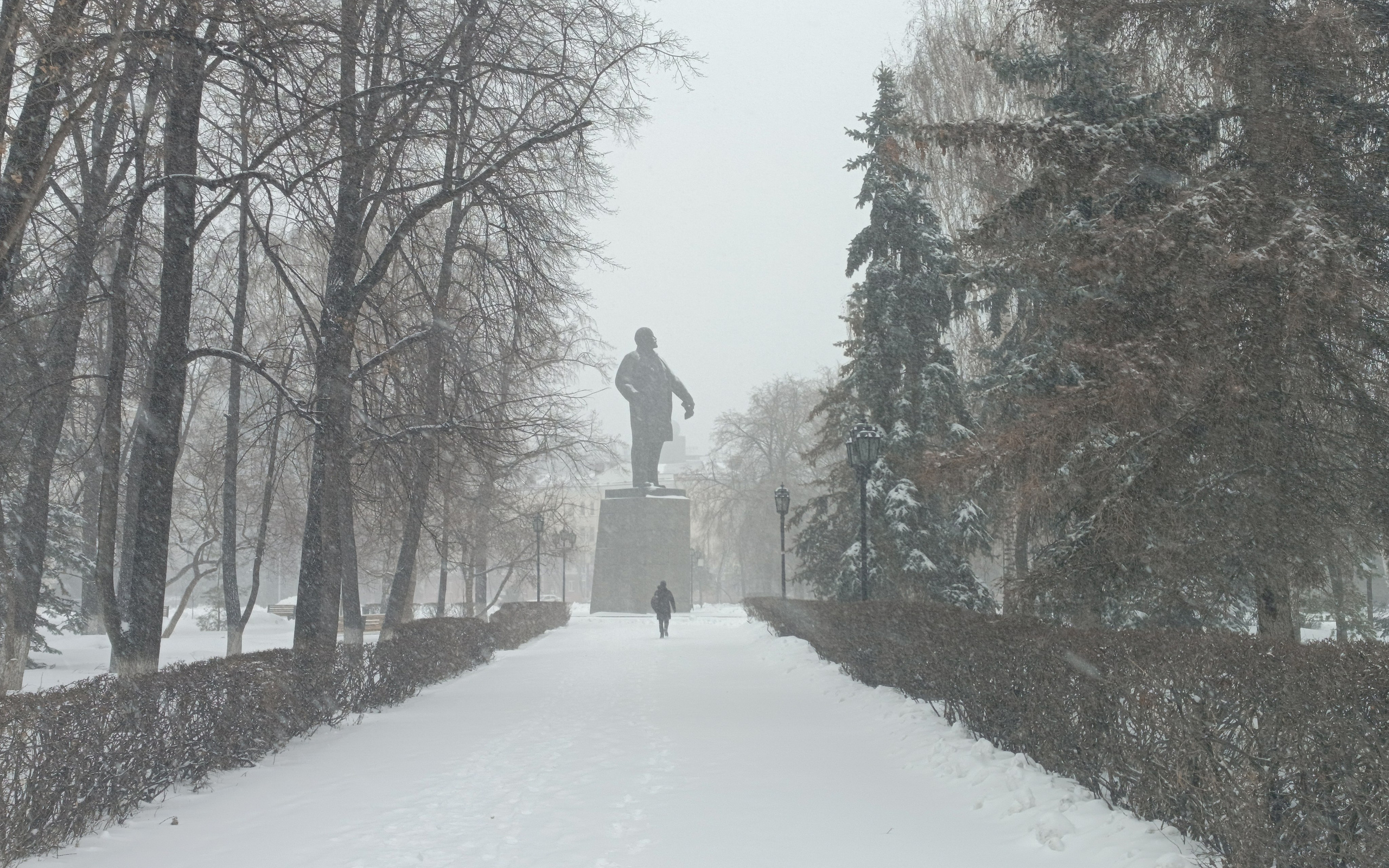 Прощальный реверанс тюменской зимы