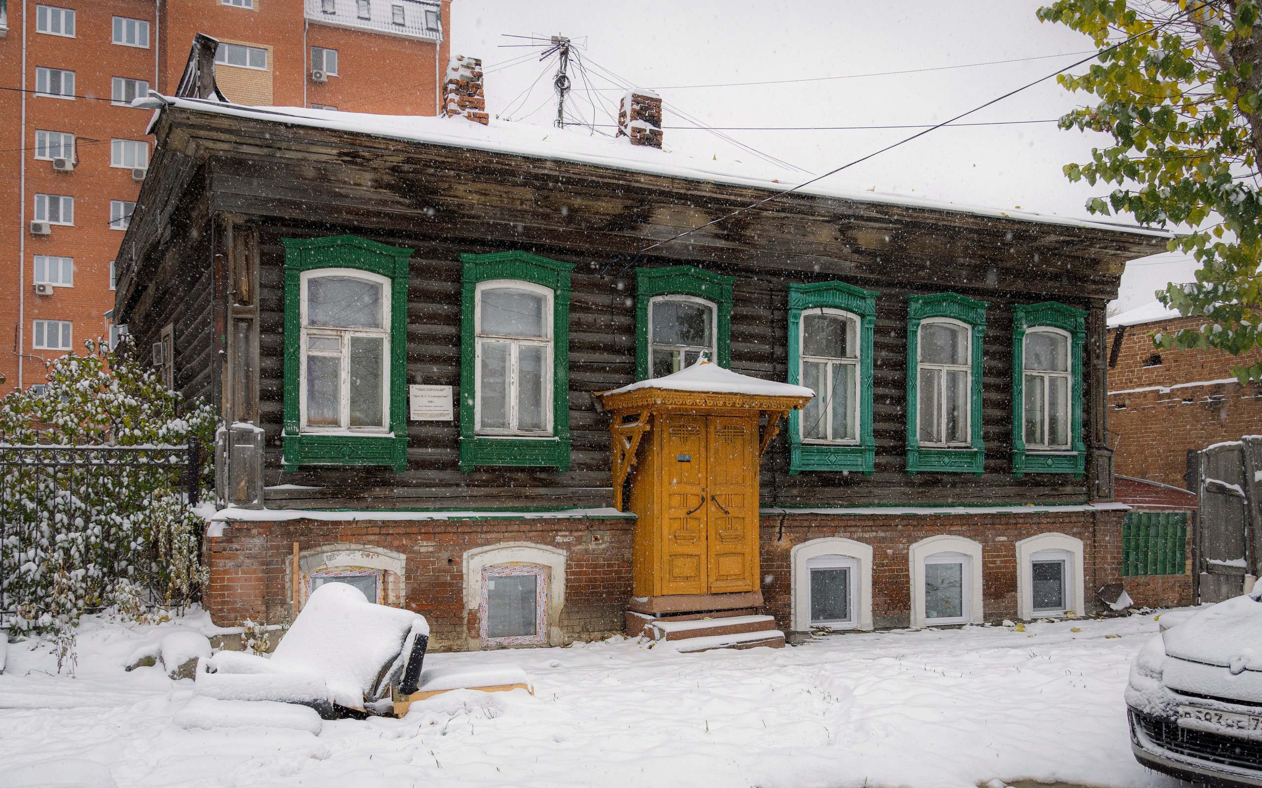 Первый снег Малого Городища