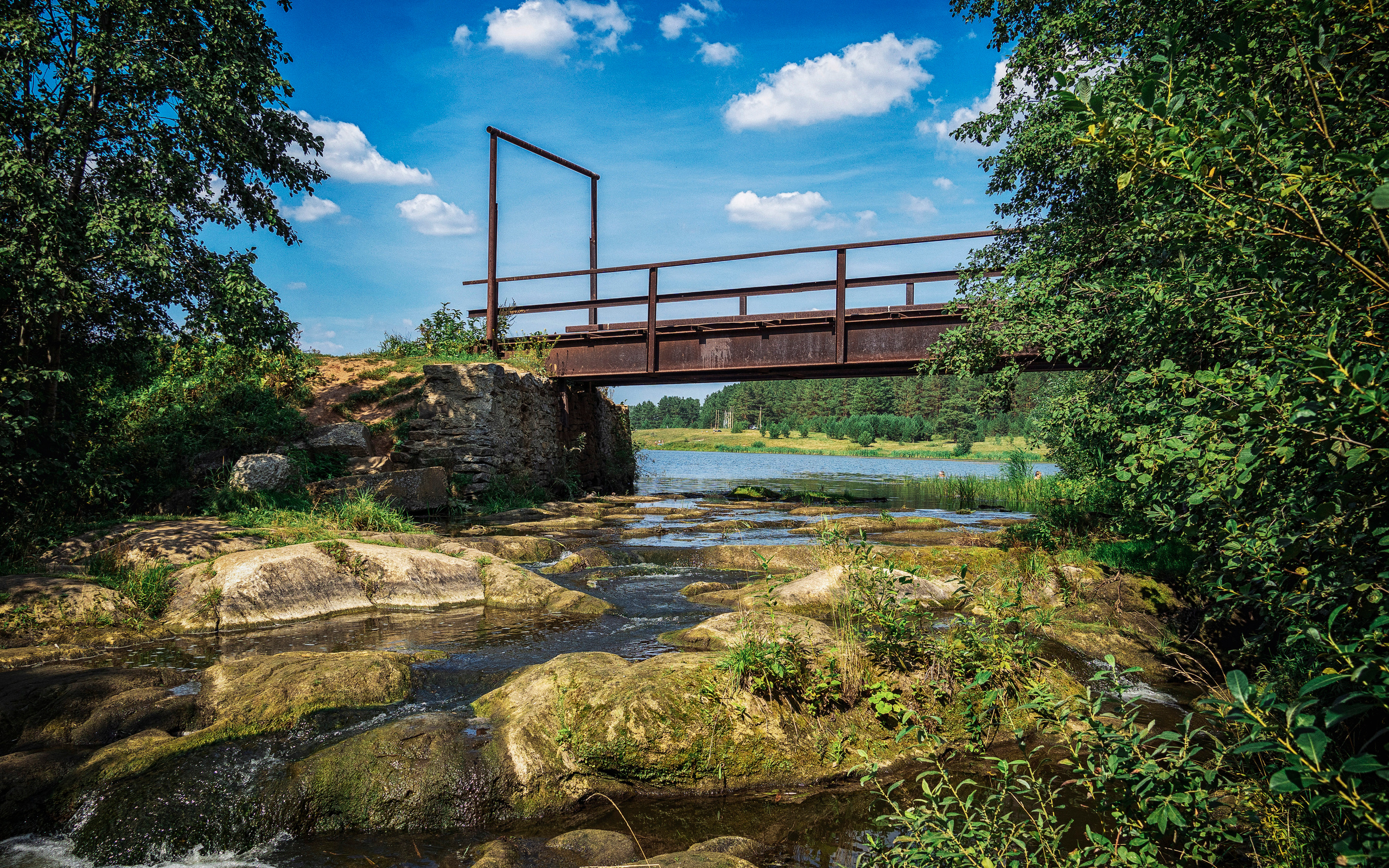Гилёвский водопад на речке Брусянке