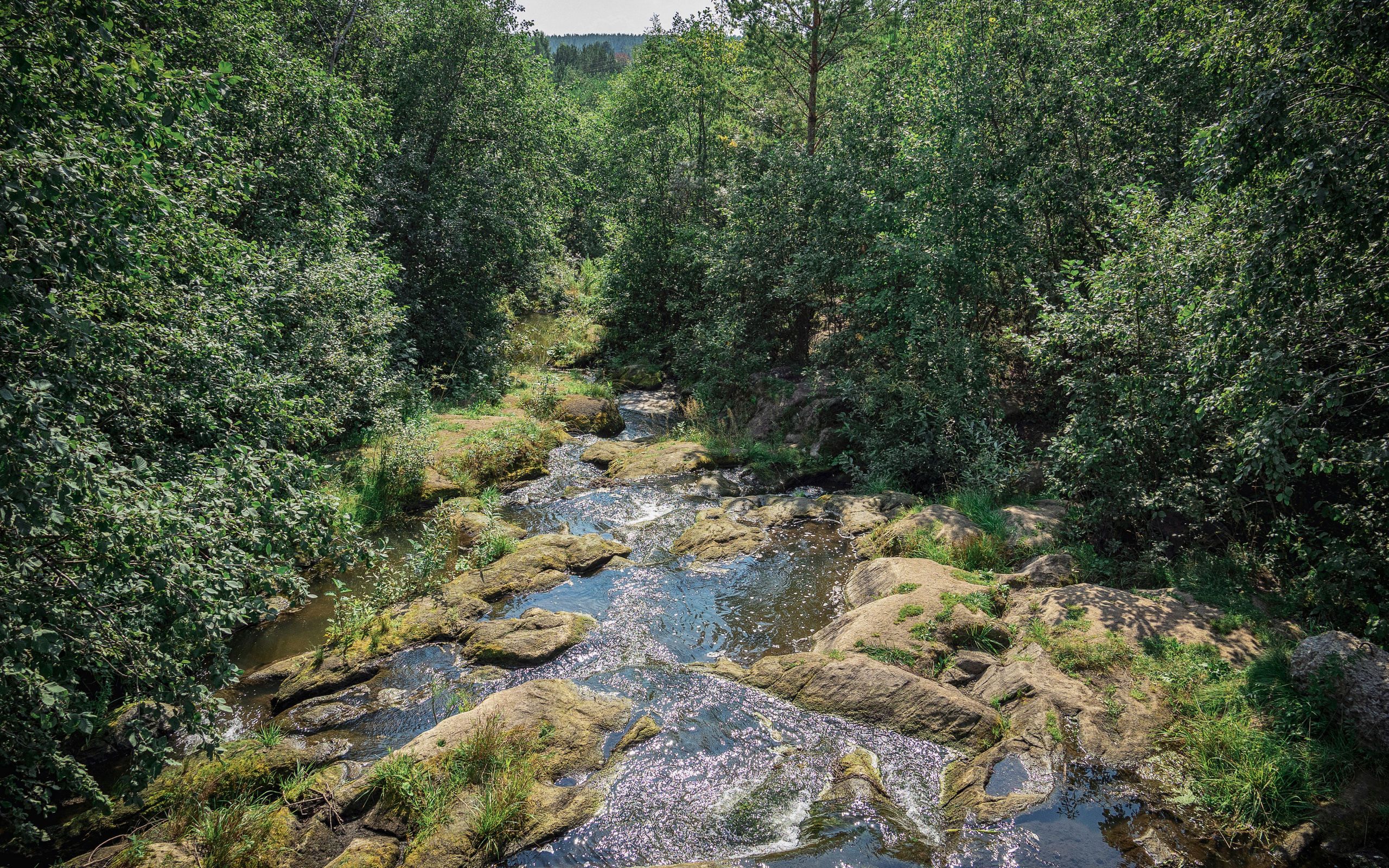Гилёвский водопад на речке Брусянке