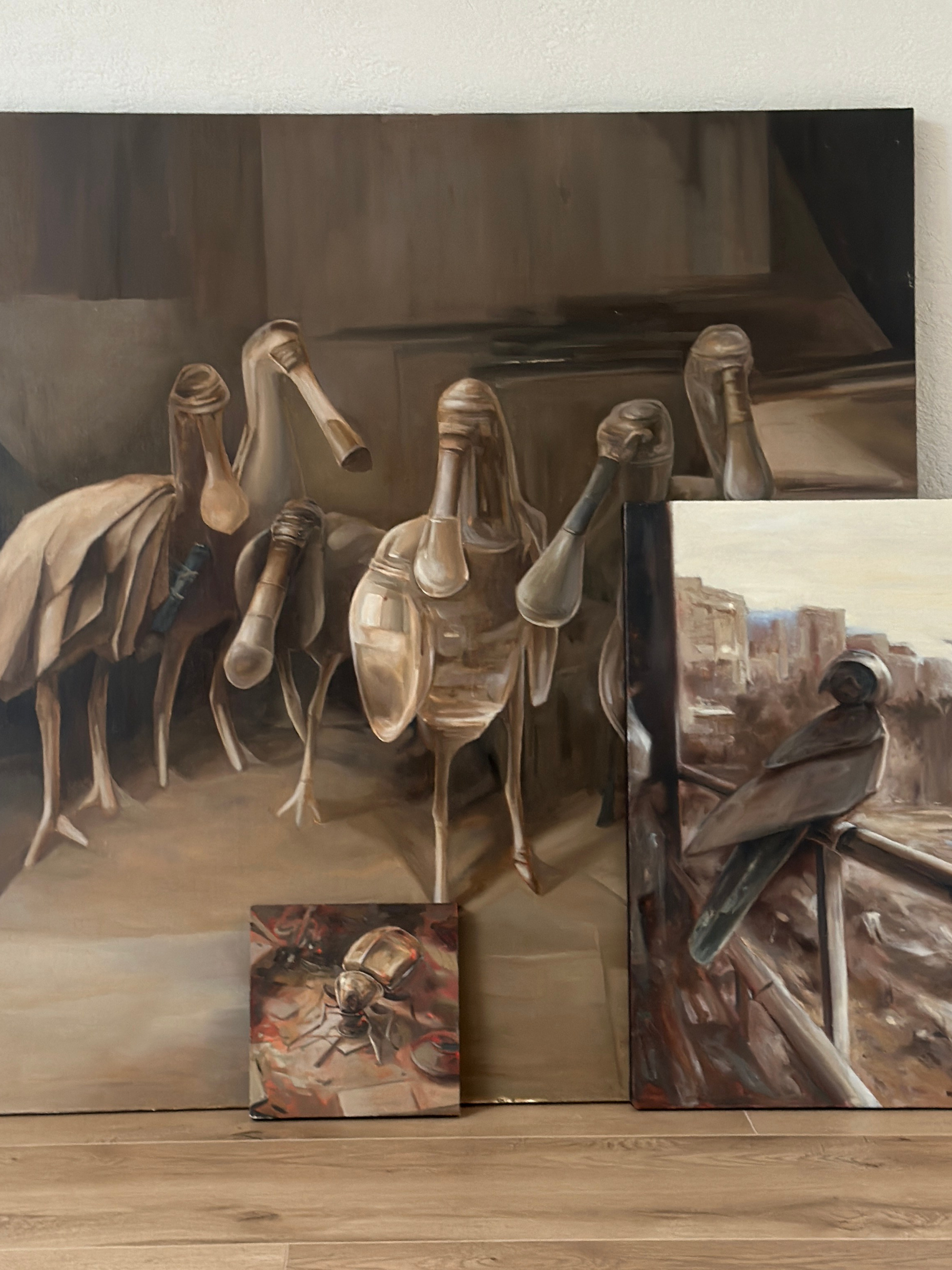 Имитации. Artist Dina Lepchenkova