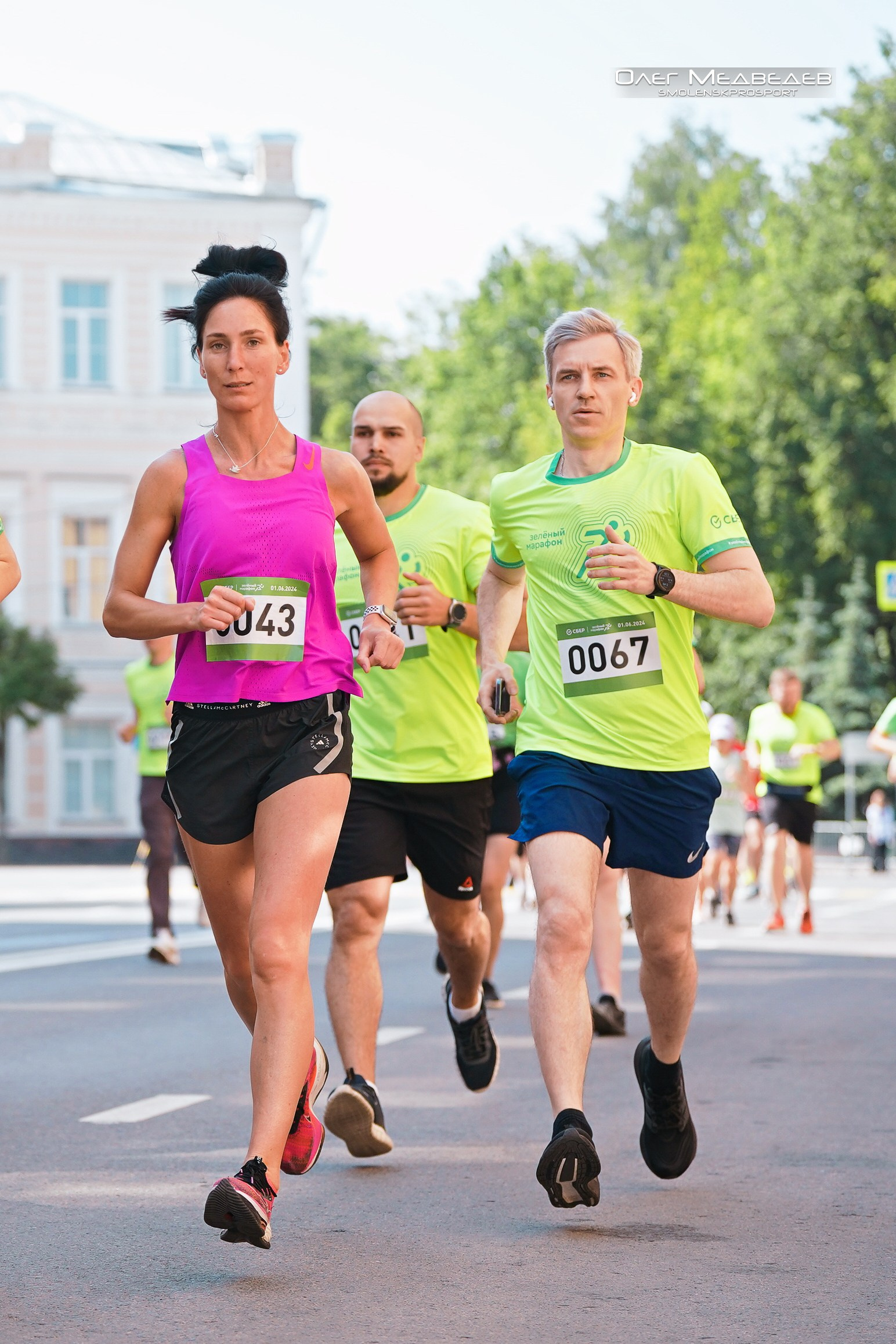 Зеленый марафон 2024. Спортивный фотограф Олег Медведев | prosport67 | Смоленск