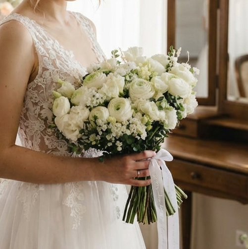 Свадебная флористика. Купить цветы с доставкой по Москве