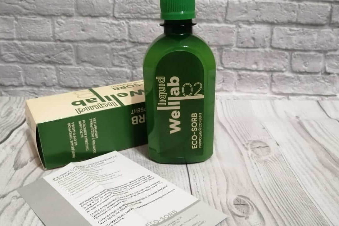 Природный сорбент Welllab Liquid Eco-sorb
