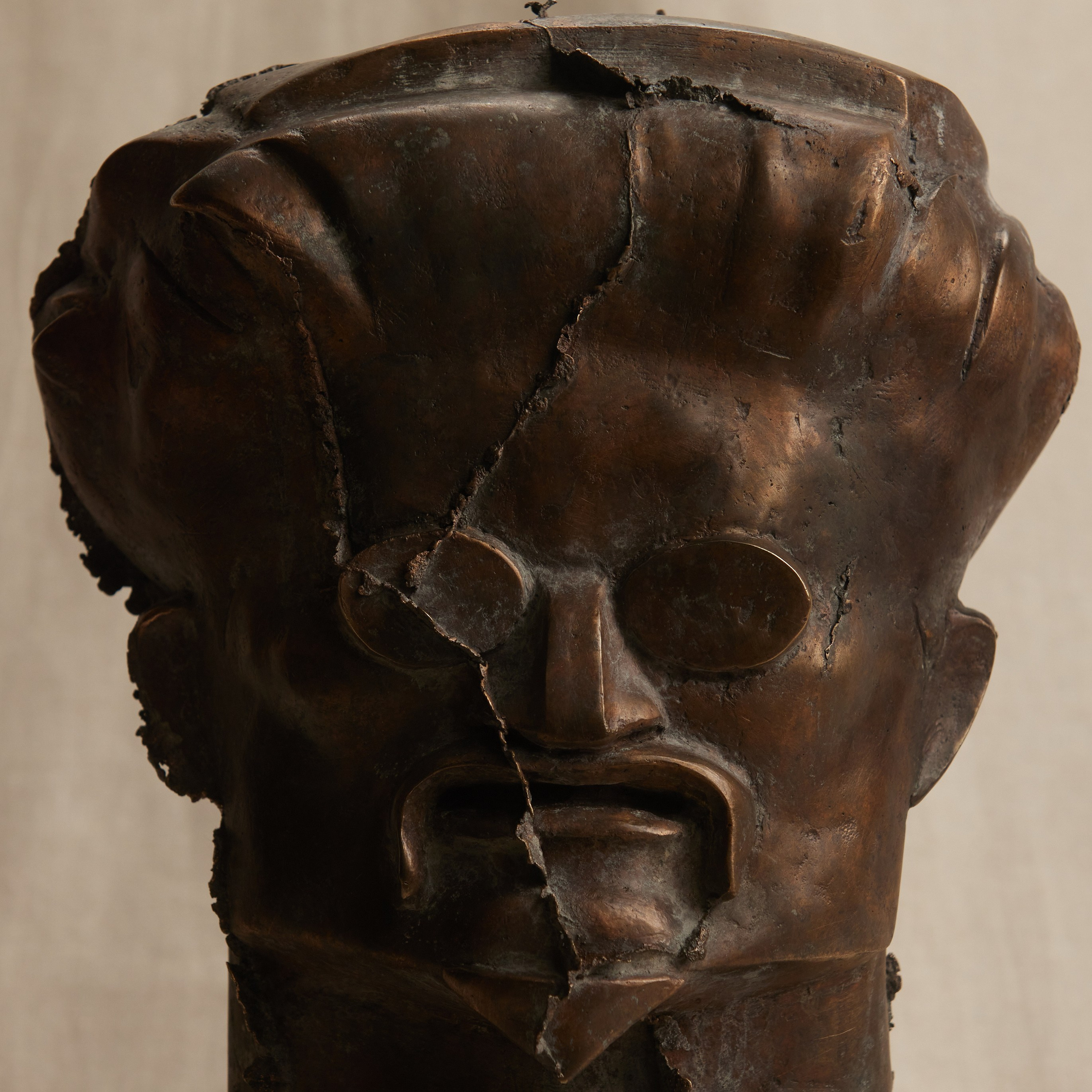 Шостакович и Троцкий в Третьяковке. Sculptor Aleksei Dmitriev