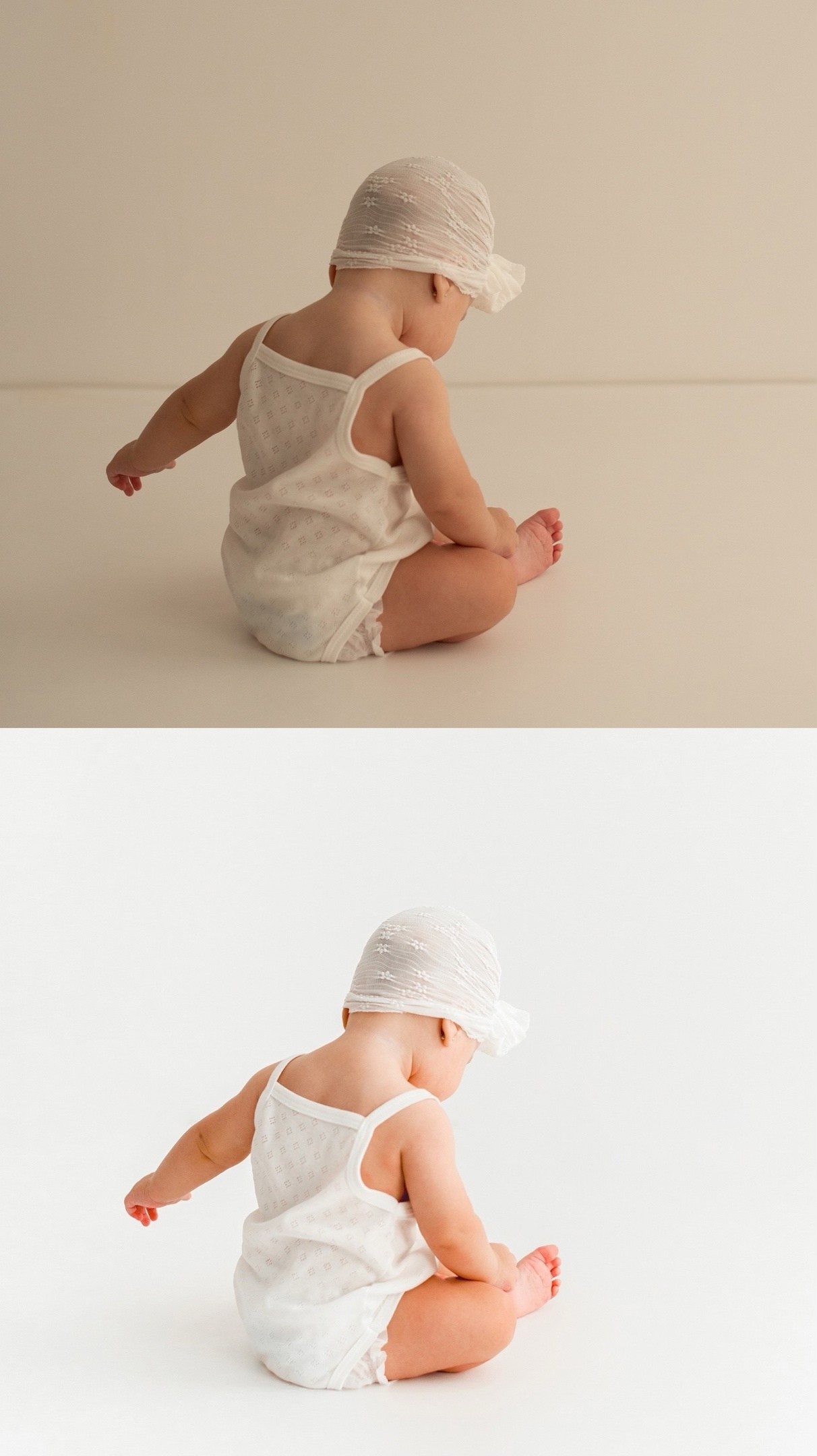 обработка белого фона, примеры до/после