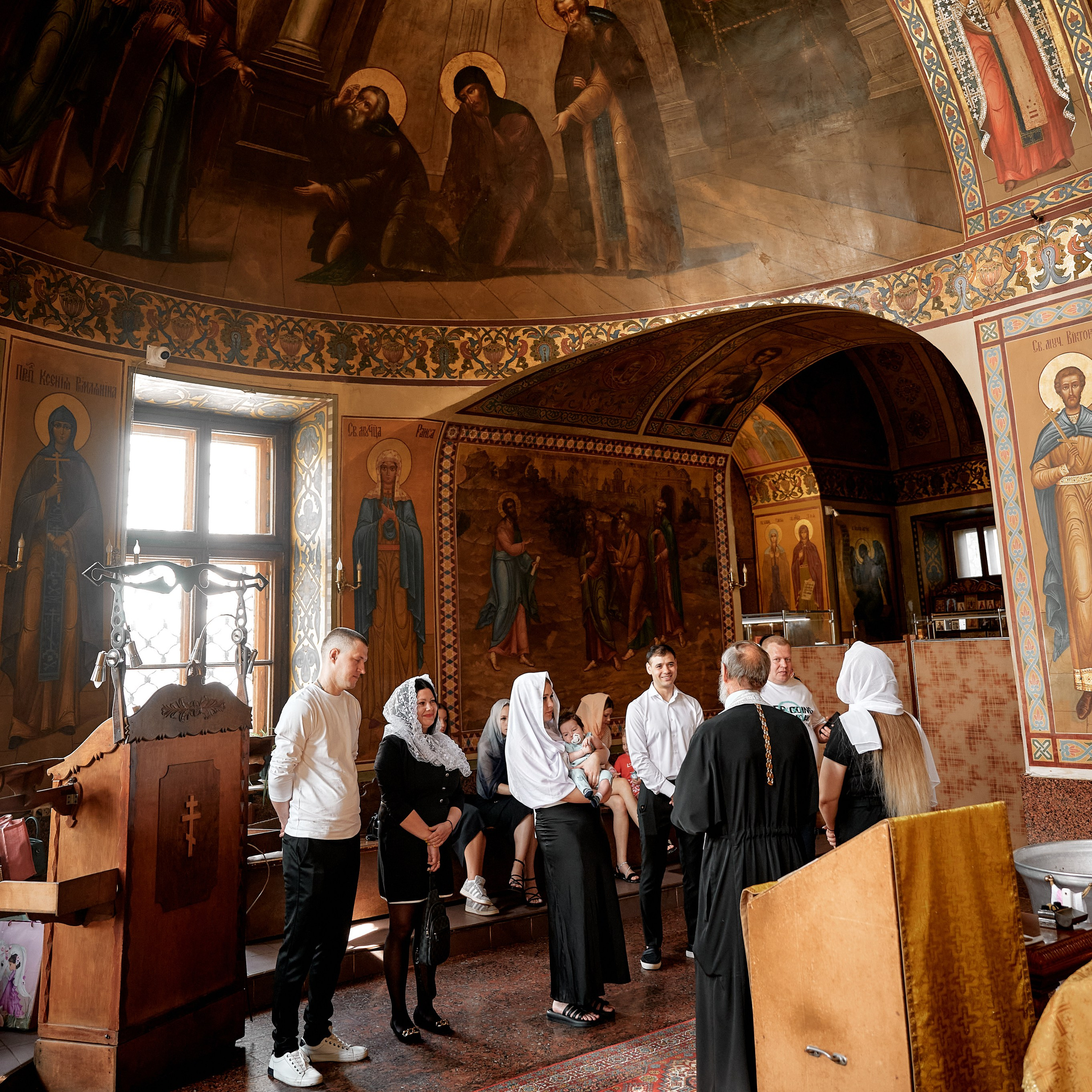 Крещение. Симонов Алексей