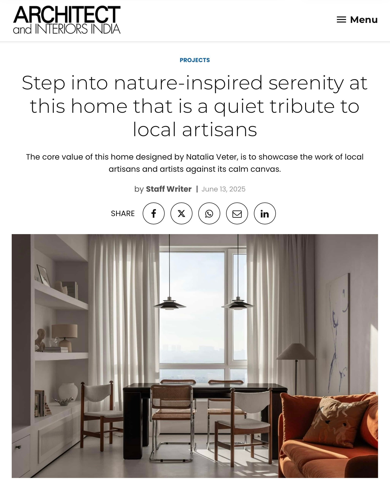 Press & Publications. Roman Yakunin — interior photographer in Almaty, Kazakhstan