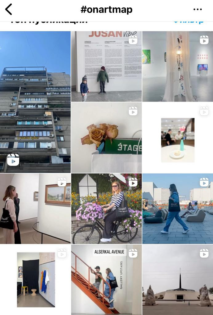Qyzyqty Almaty: ÓnART Map. Художница в Алматы Мухамед-Рахимова Джамиля