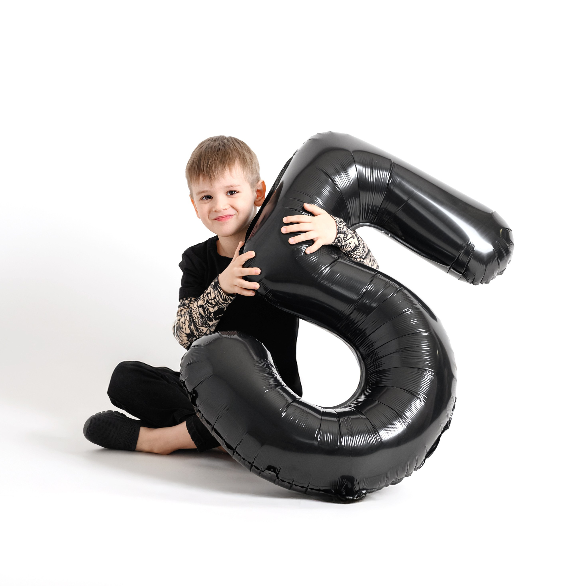 детская фотосессия в стиле минимализм