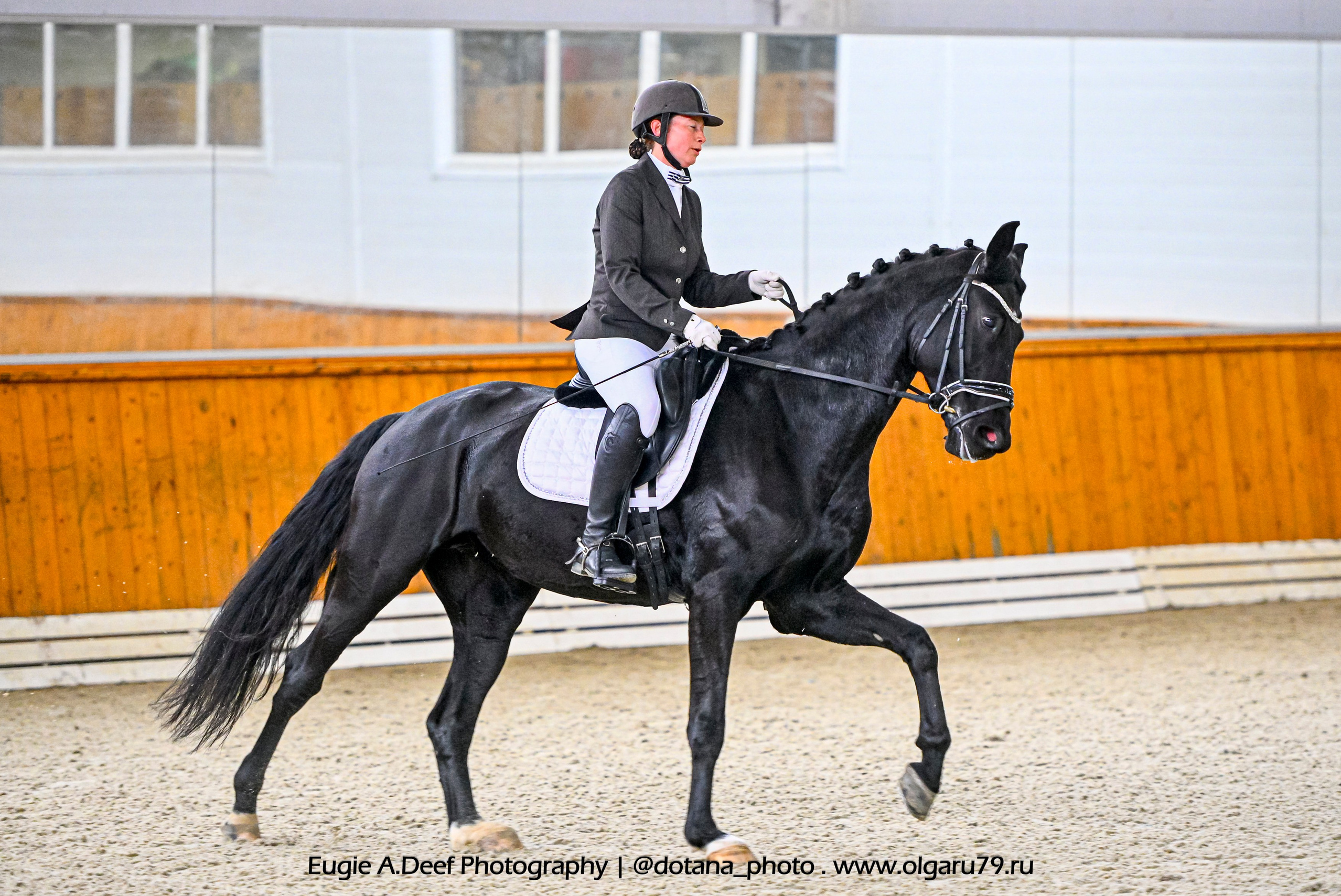 2025.10.19 — КСК Конкорд — выездка. ТУРНИРНАЯ КОННАЯ ФОТОГРАФИЯ, Руднева Ольга и Евгений Адеев